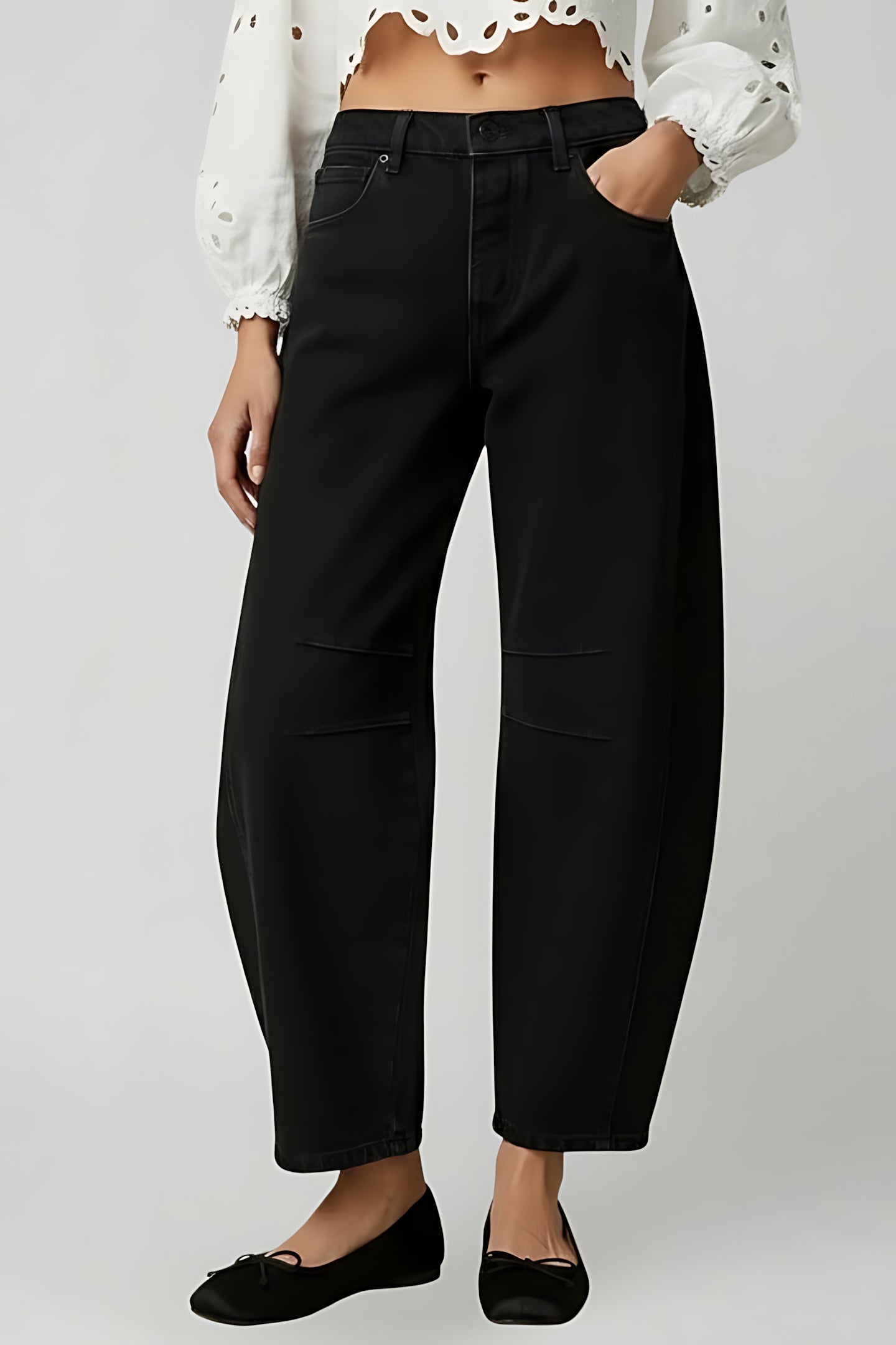 Grace – High Waist Slim Straight Leg Jeans