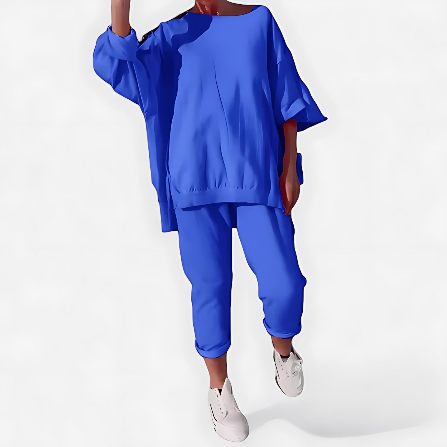 Harper – Oversized T Shirt And Joggers Lounge Set