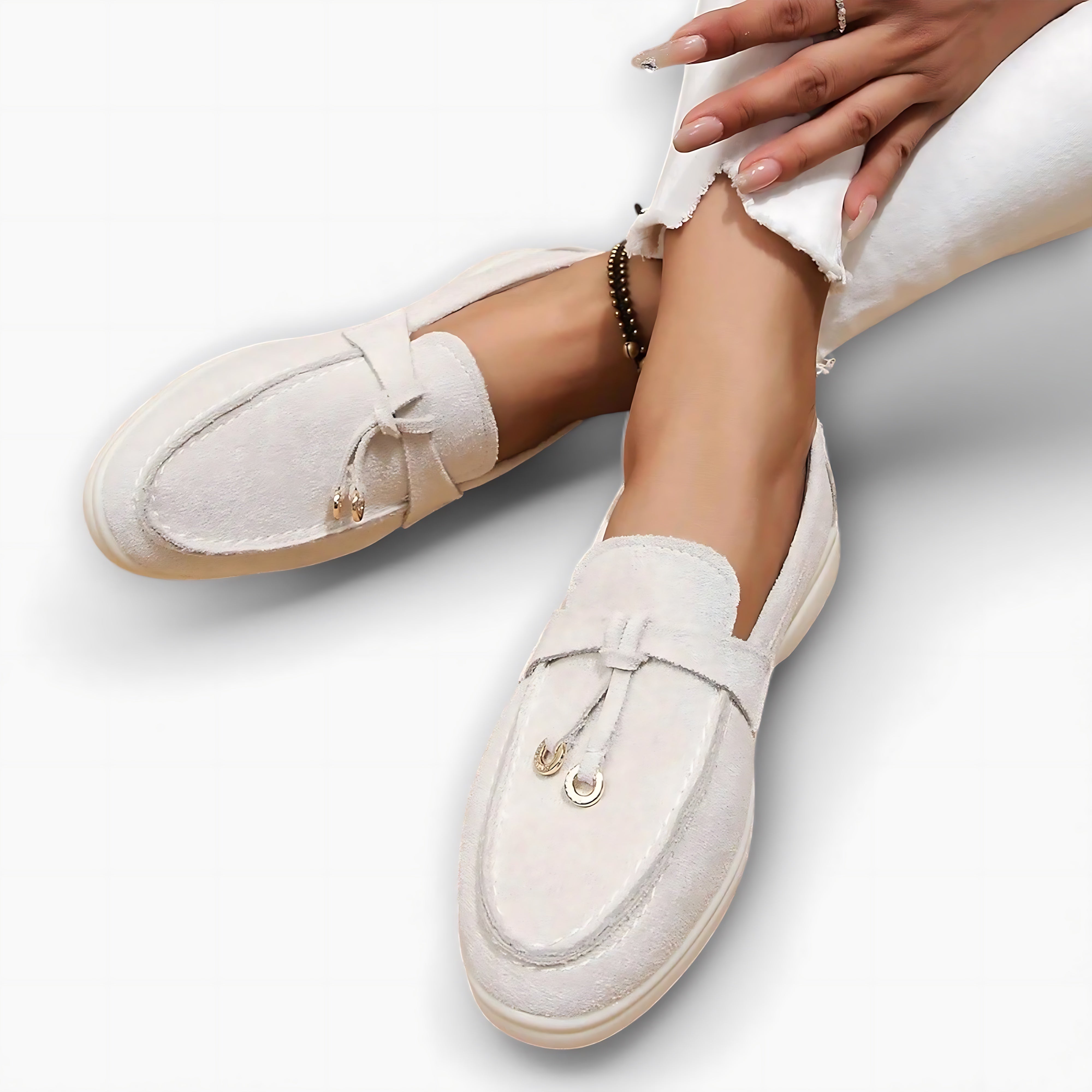 Imogen – Suede Tassel Loafers