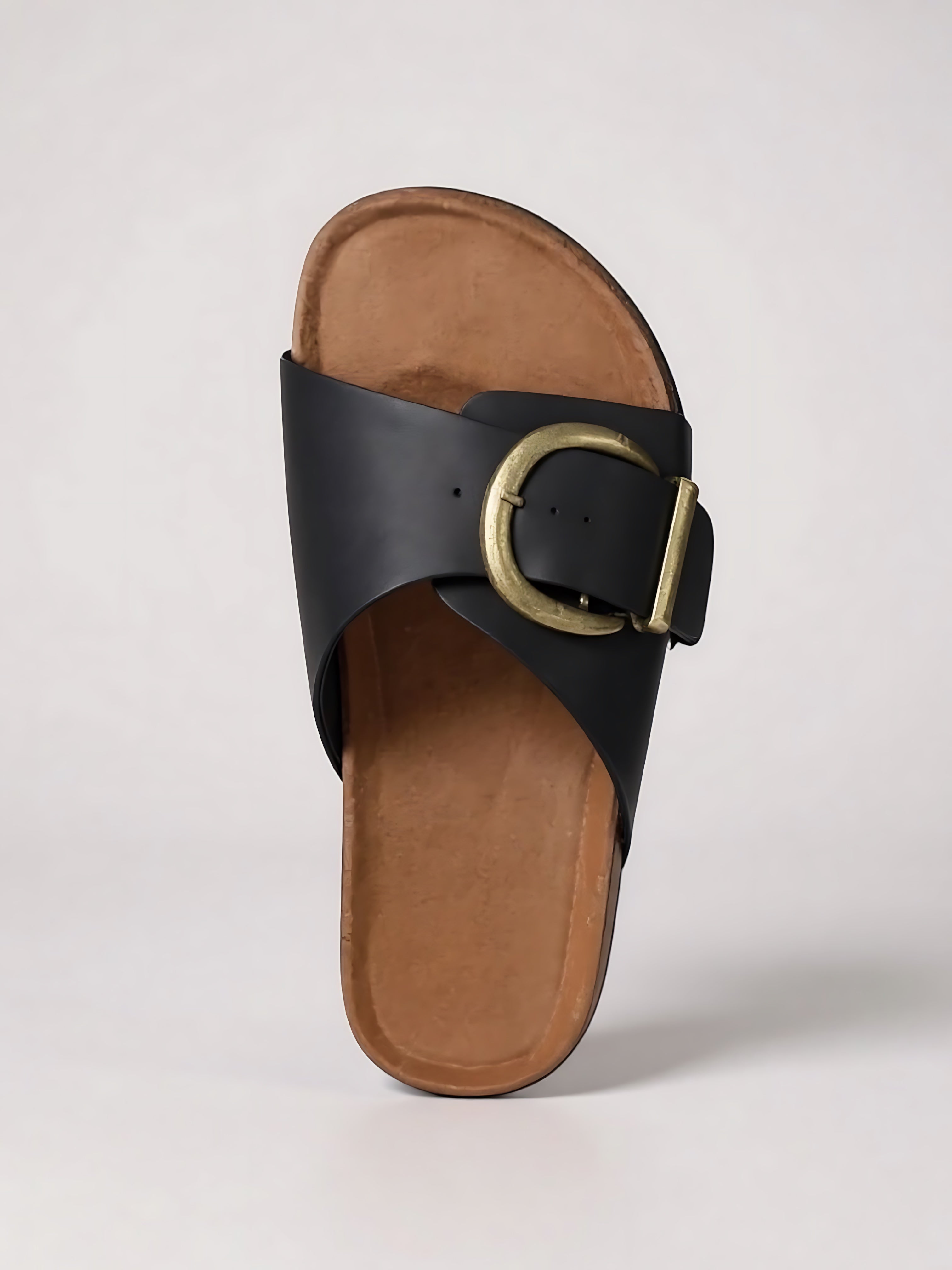 Ivy – Adjustable Strap Footbed Slide Sandals