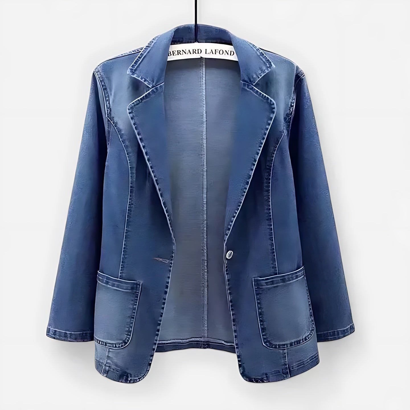 Ivy – Collared Denim Blazer Jacket