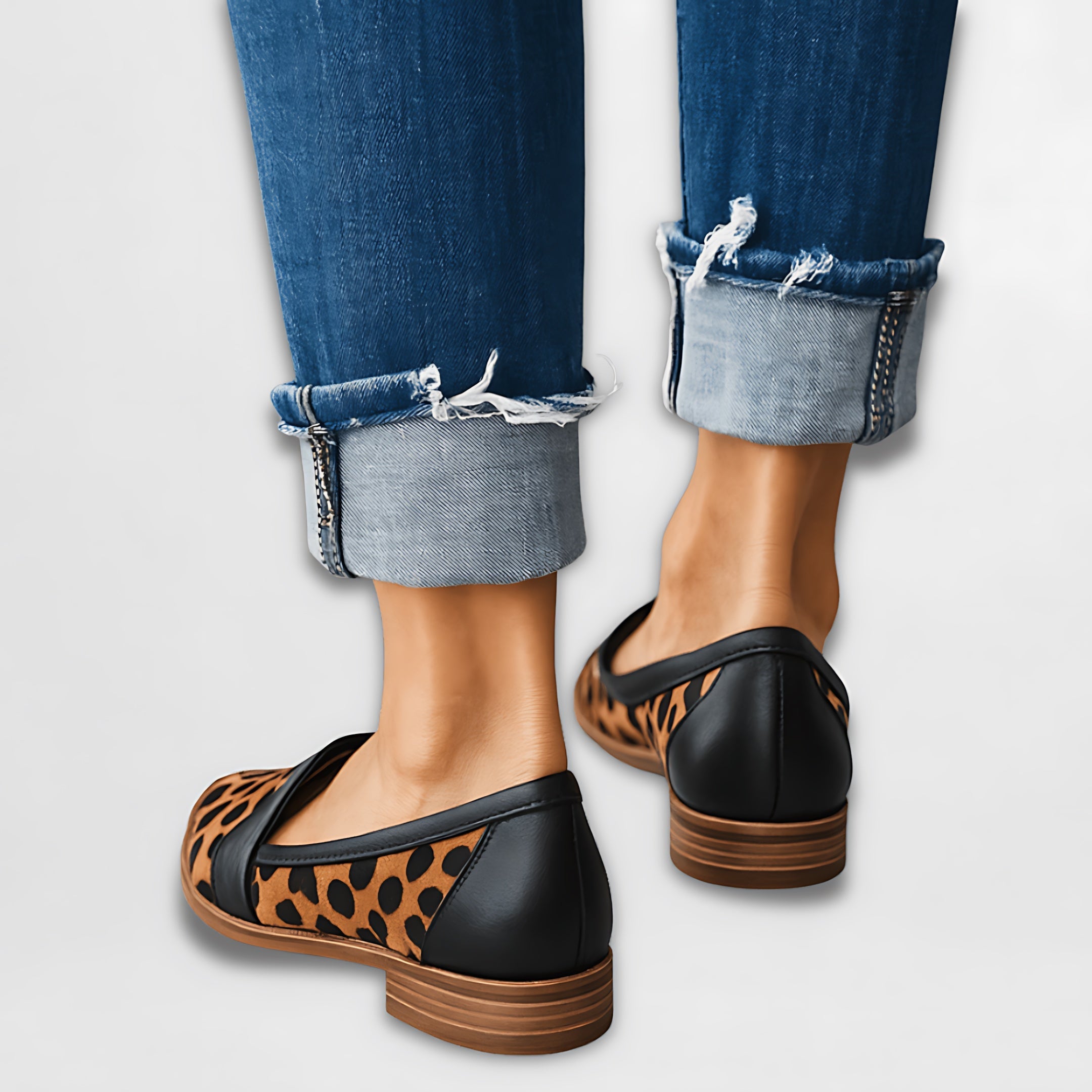 Jade – Suede Pointed Toe Flat Loafers