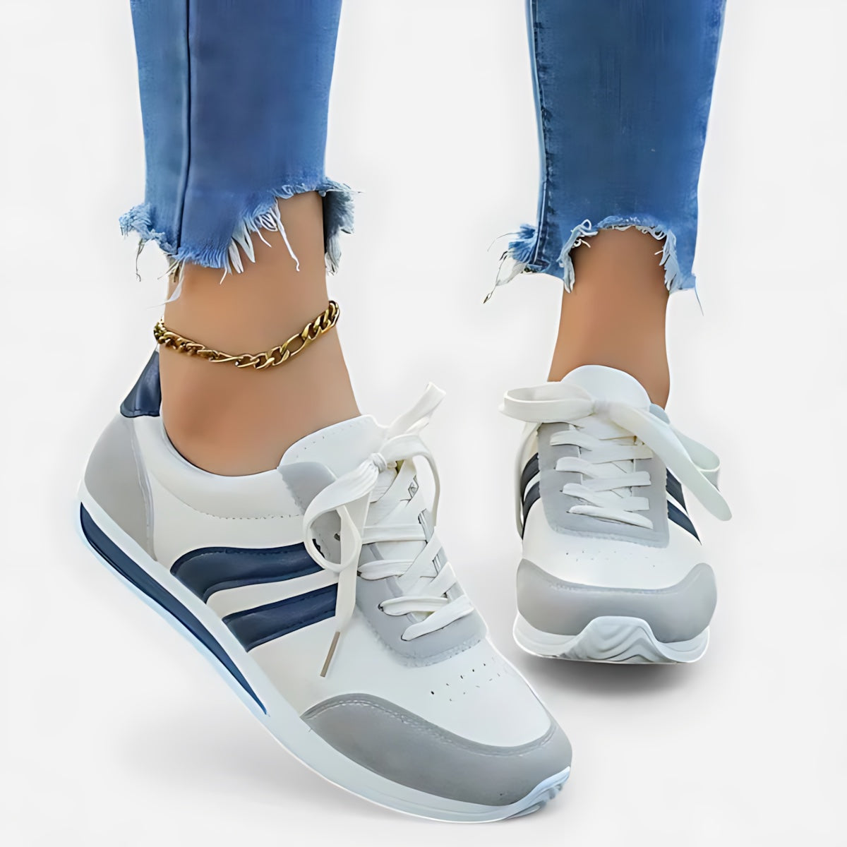 Jasmine – Chunky Platform Lace Up Sneakers
