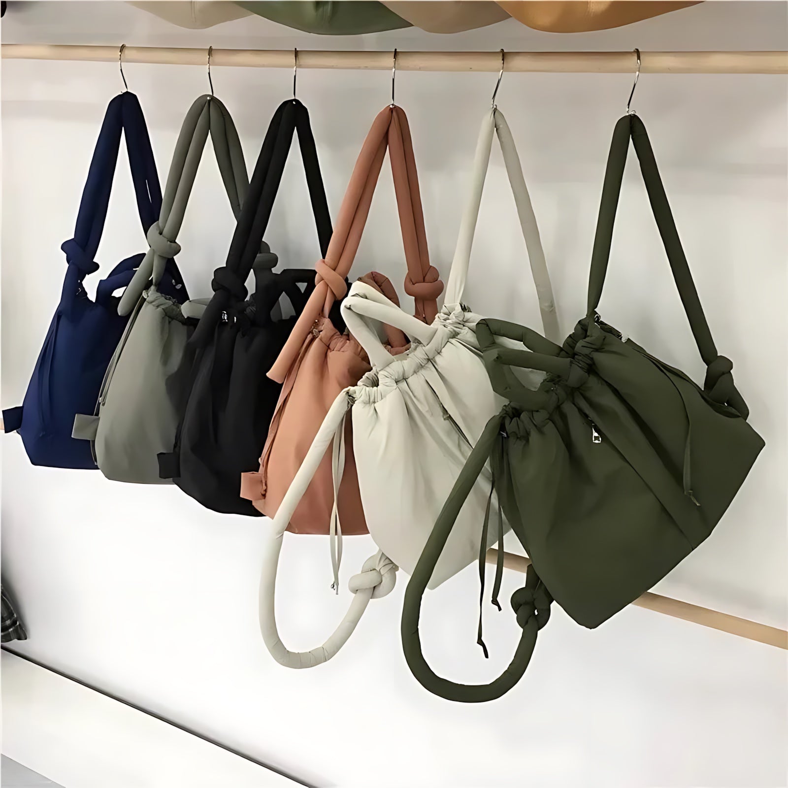 Jasmine – Quilted Puffer Tote Bag