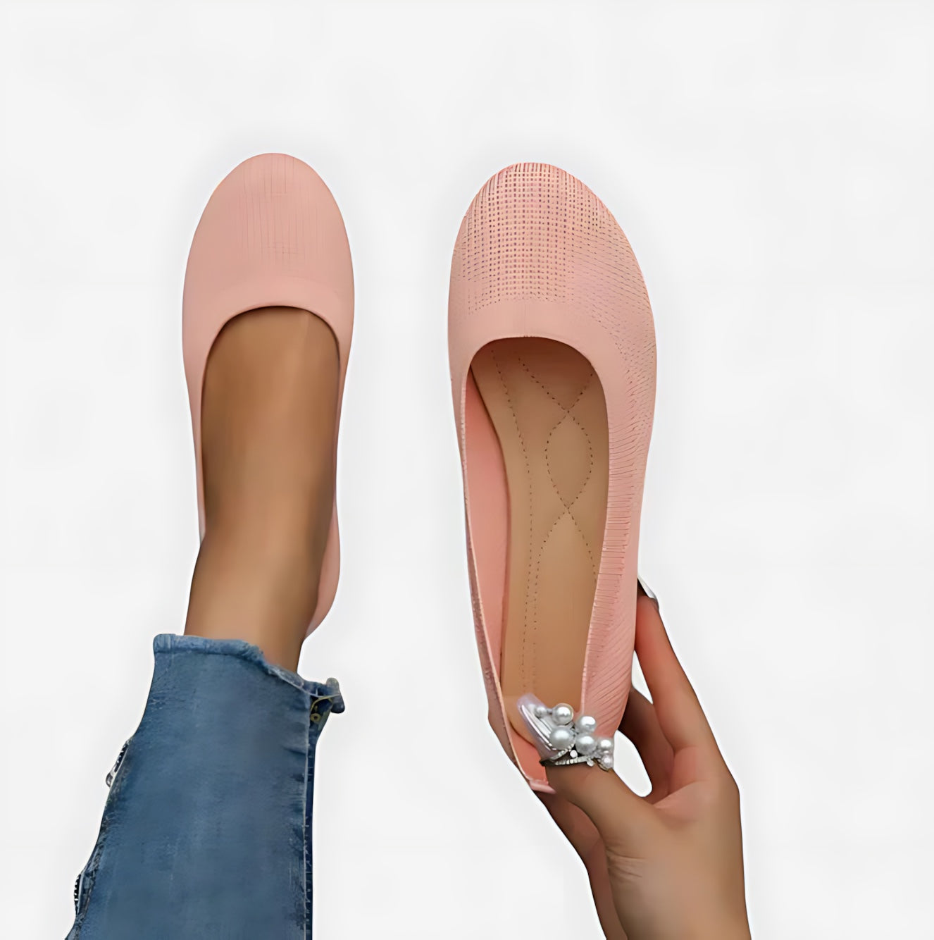 Juliette – Slip On Round Toe Ballet Flats