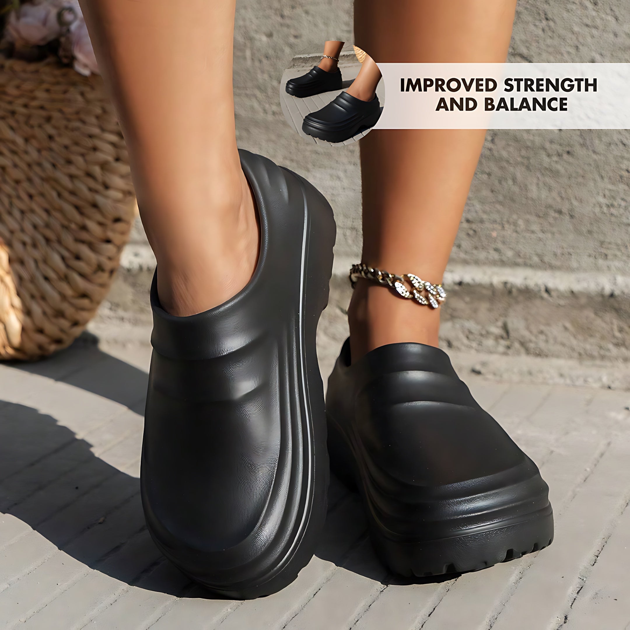 Juniper – Rubber Slip On Clogs