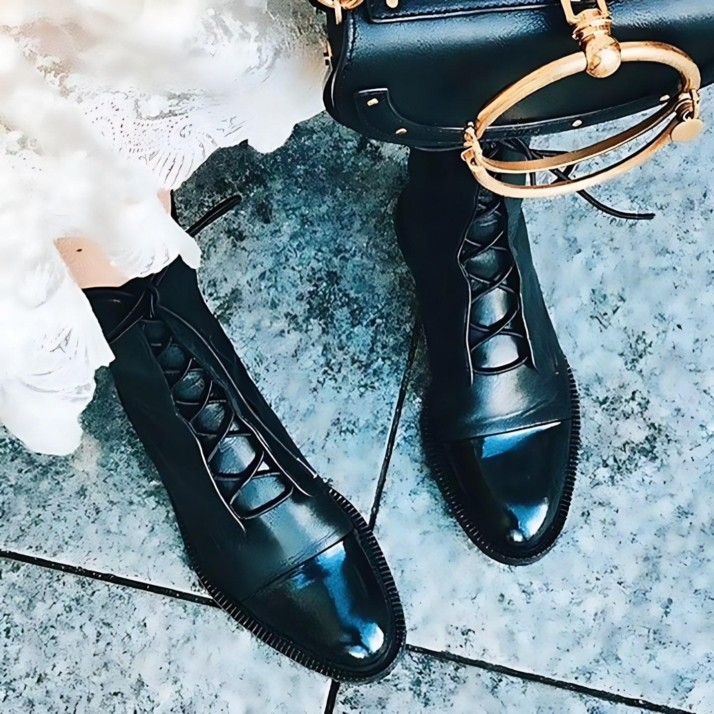 Kinsley – Leather Lace Up Ankle Boots