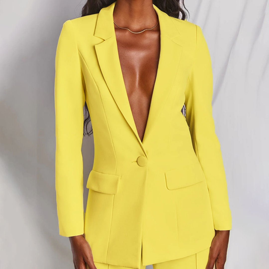 Scarlett – Oversized Blazer And Wide Leg Pants Suit Set