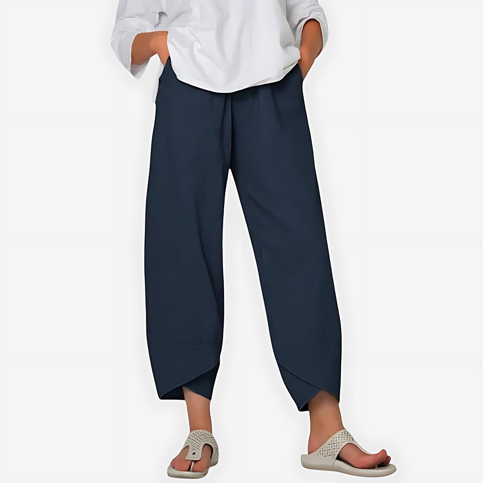 Lia – Baggy Tapered Harem Pants