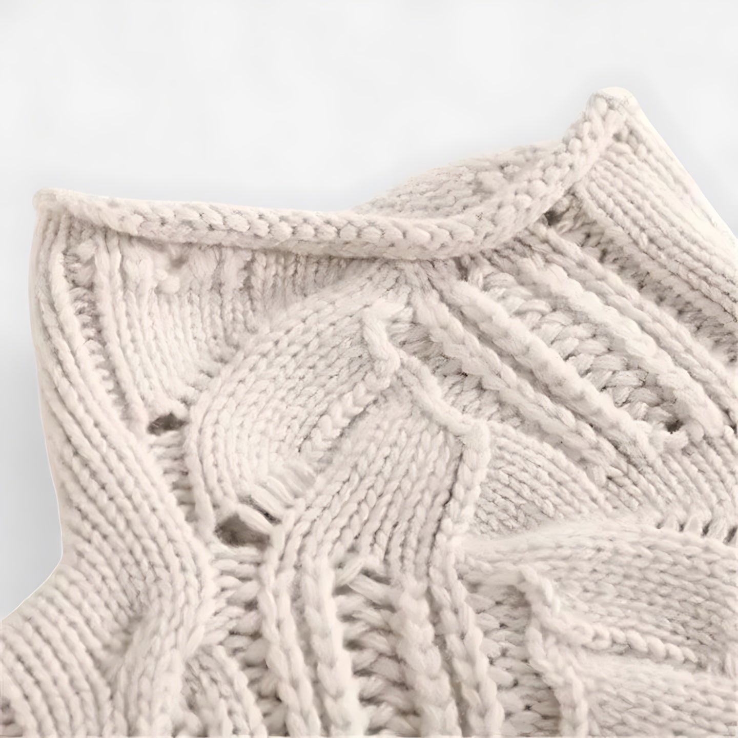 Liliana – Cable Knit Turtleneck Sweater