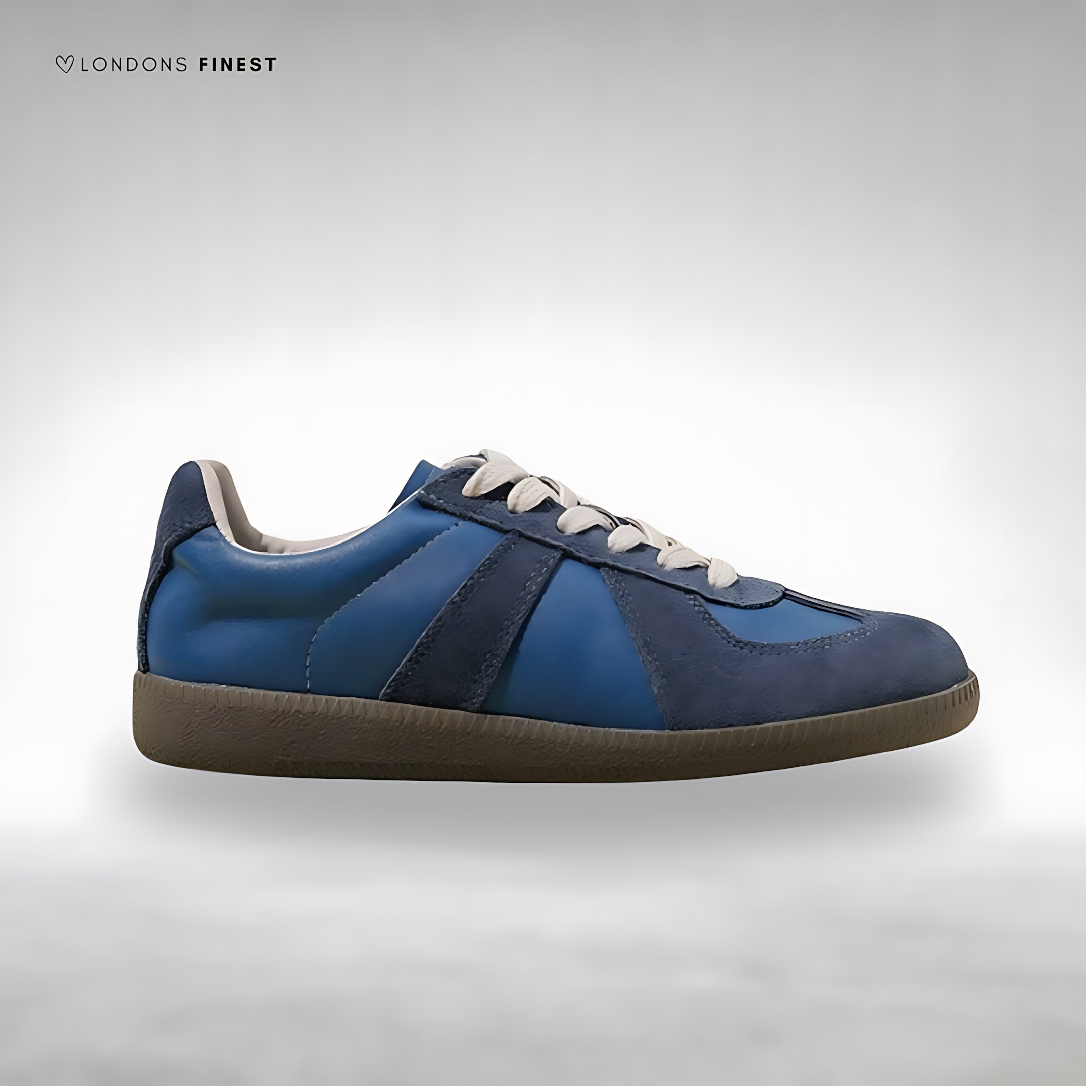 Liliana – Suede Panel Lace Up Low Top Sneakers