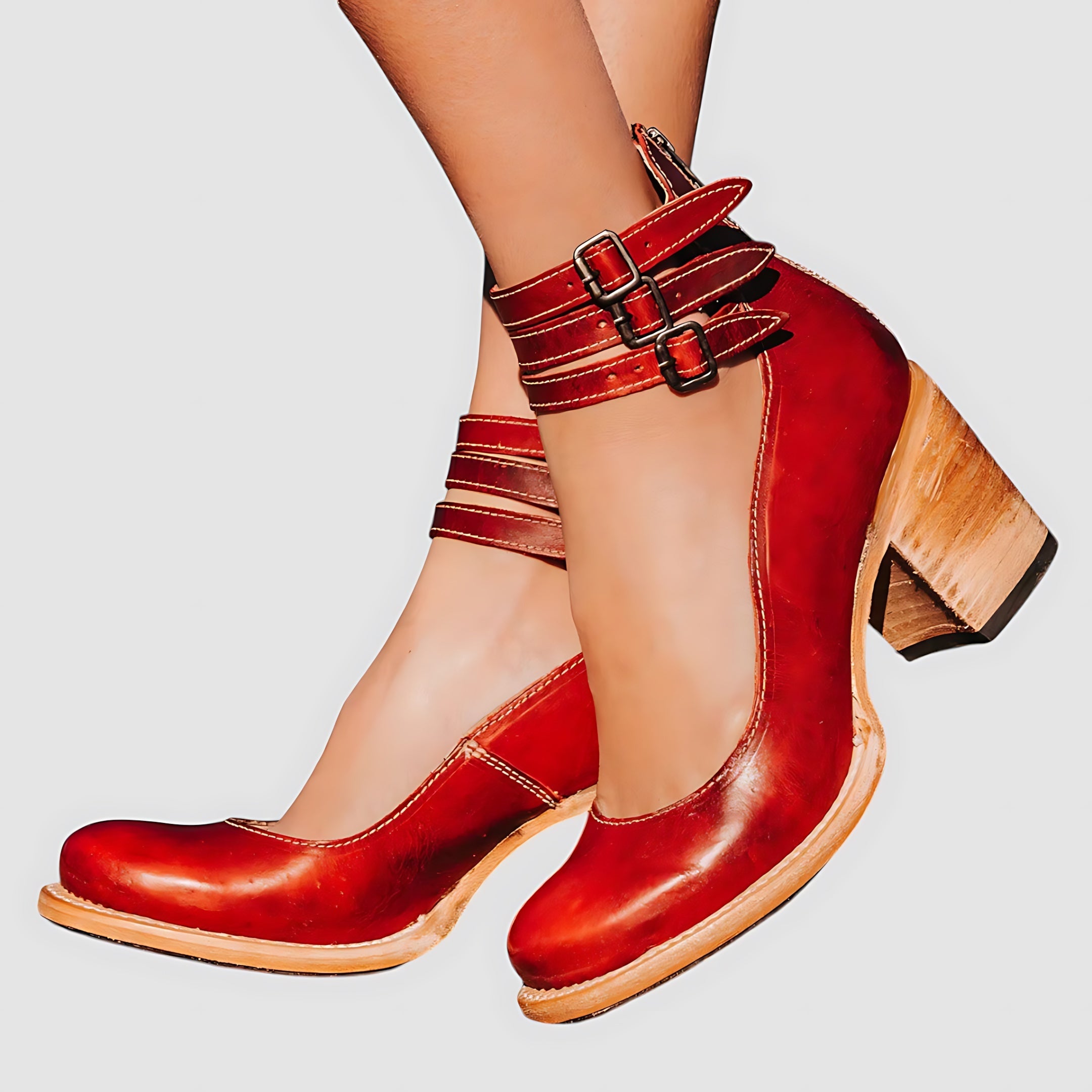 Luna – Suede Slouchy Western Ankle Boots
