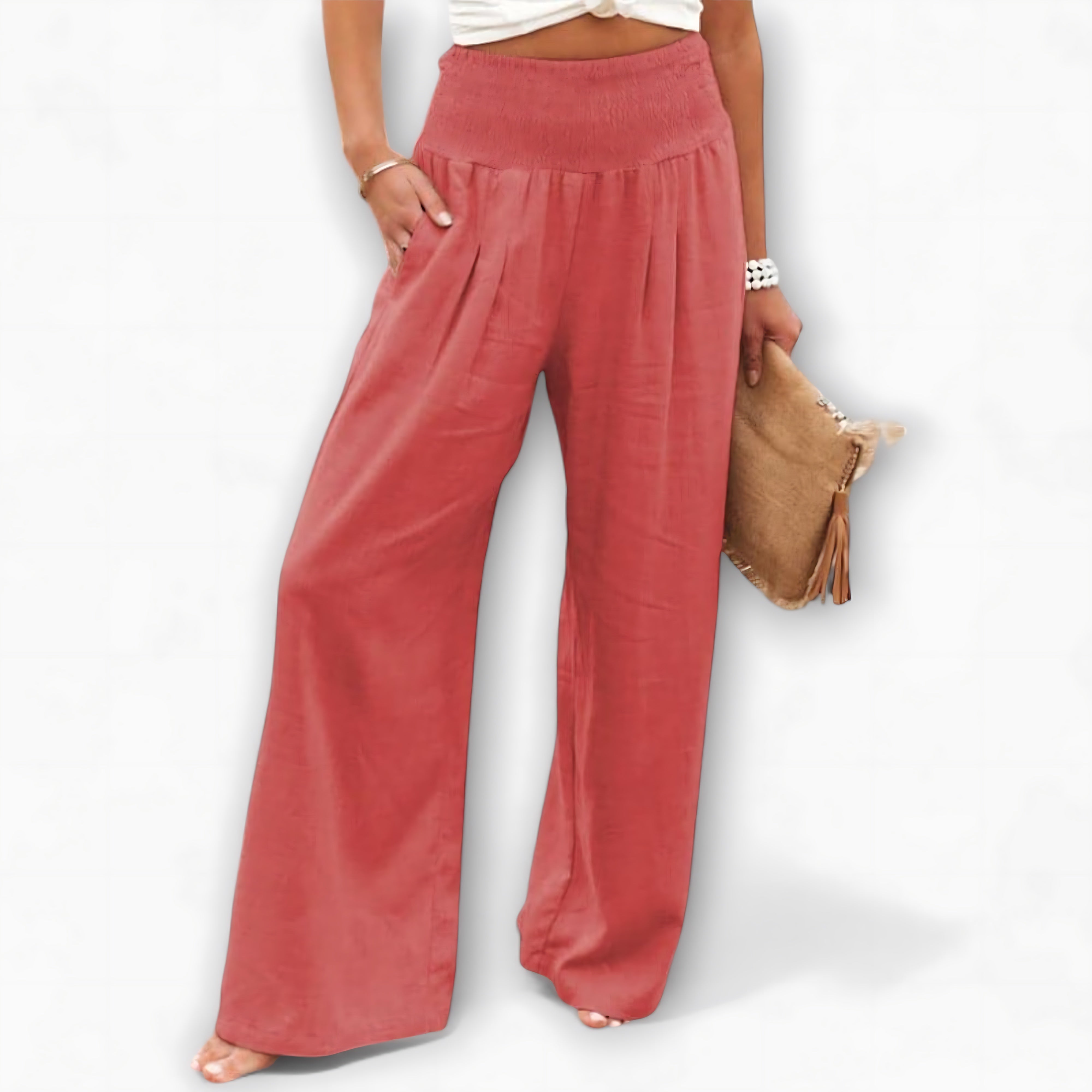 Lyric – High Waist Wide Leg Palazzo Pants