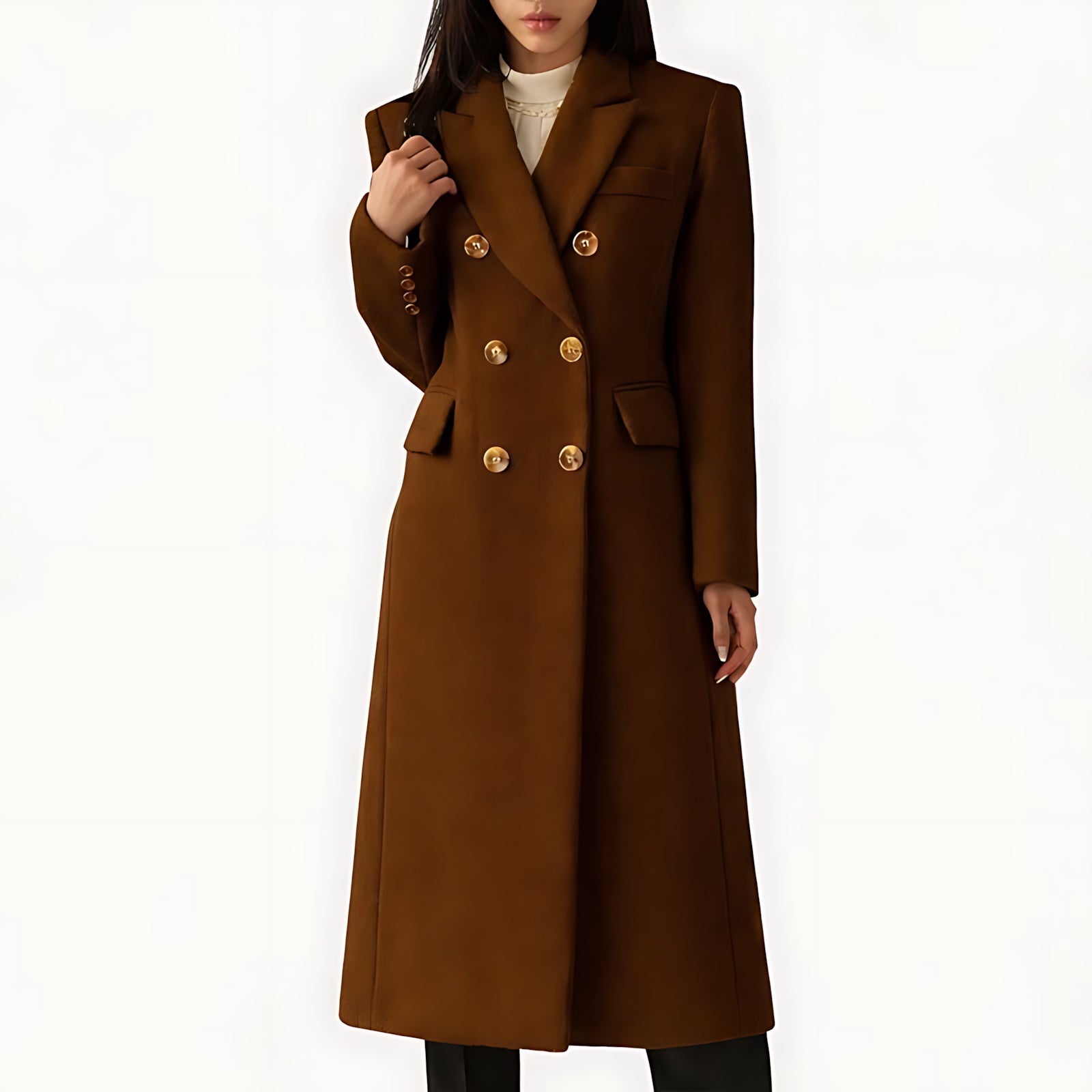 Lyric – Tailored Double Breasted Longline Coat