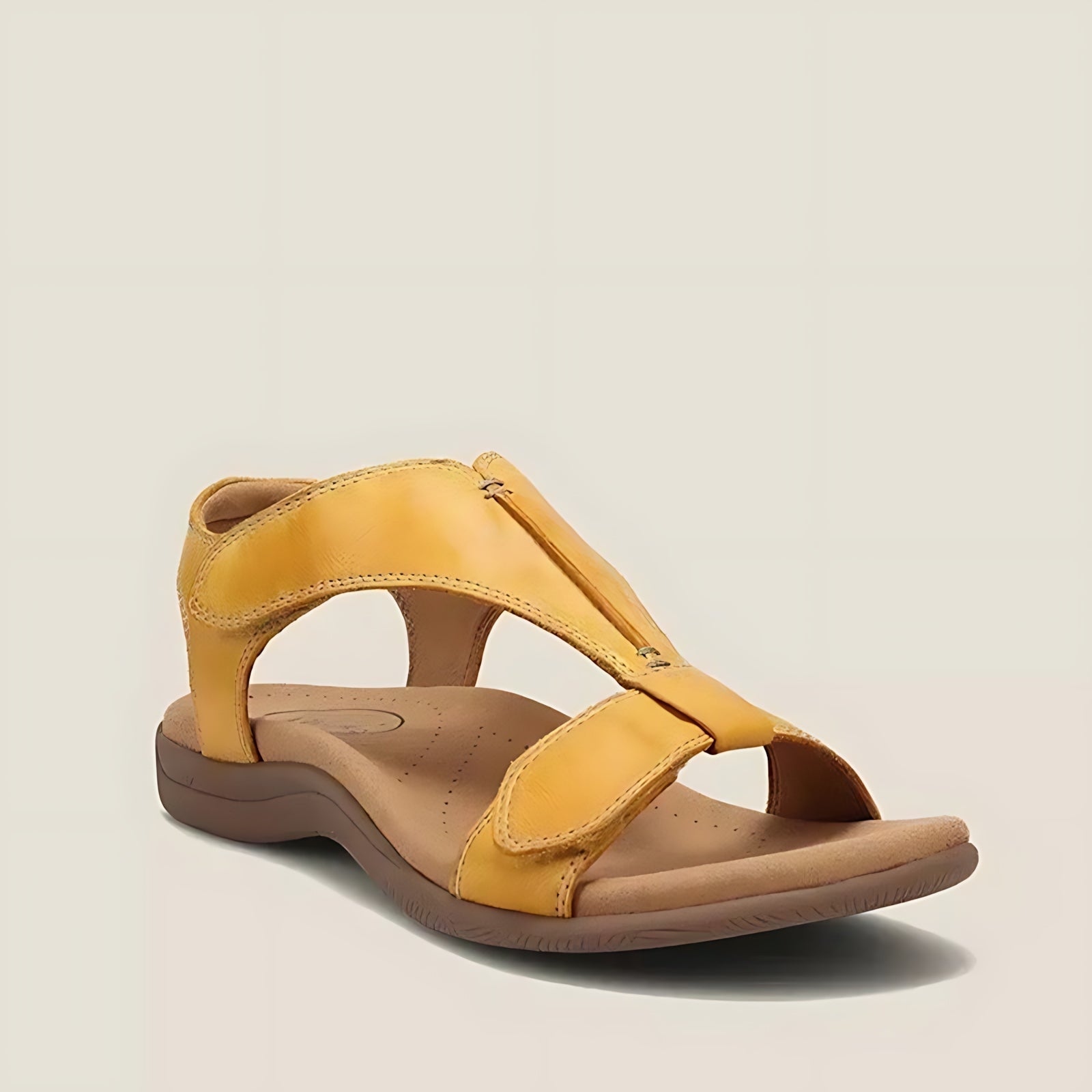 Mabel – Toe Loop Flat Slide Sandals