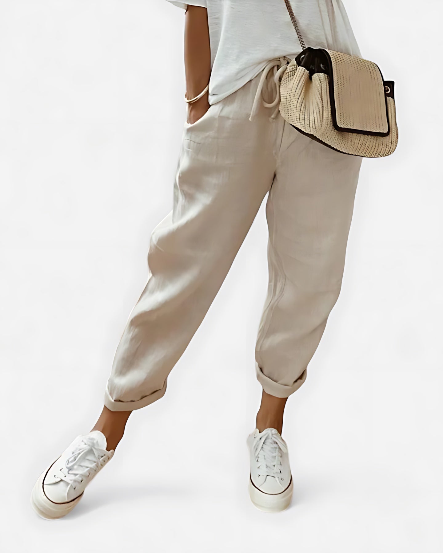 Madeline – Knit Tapered Jogger Pants