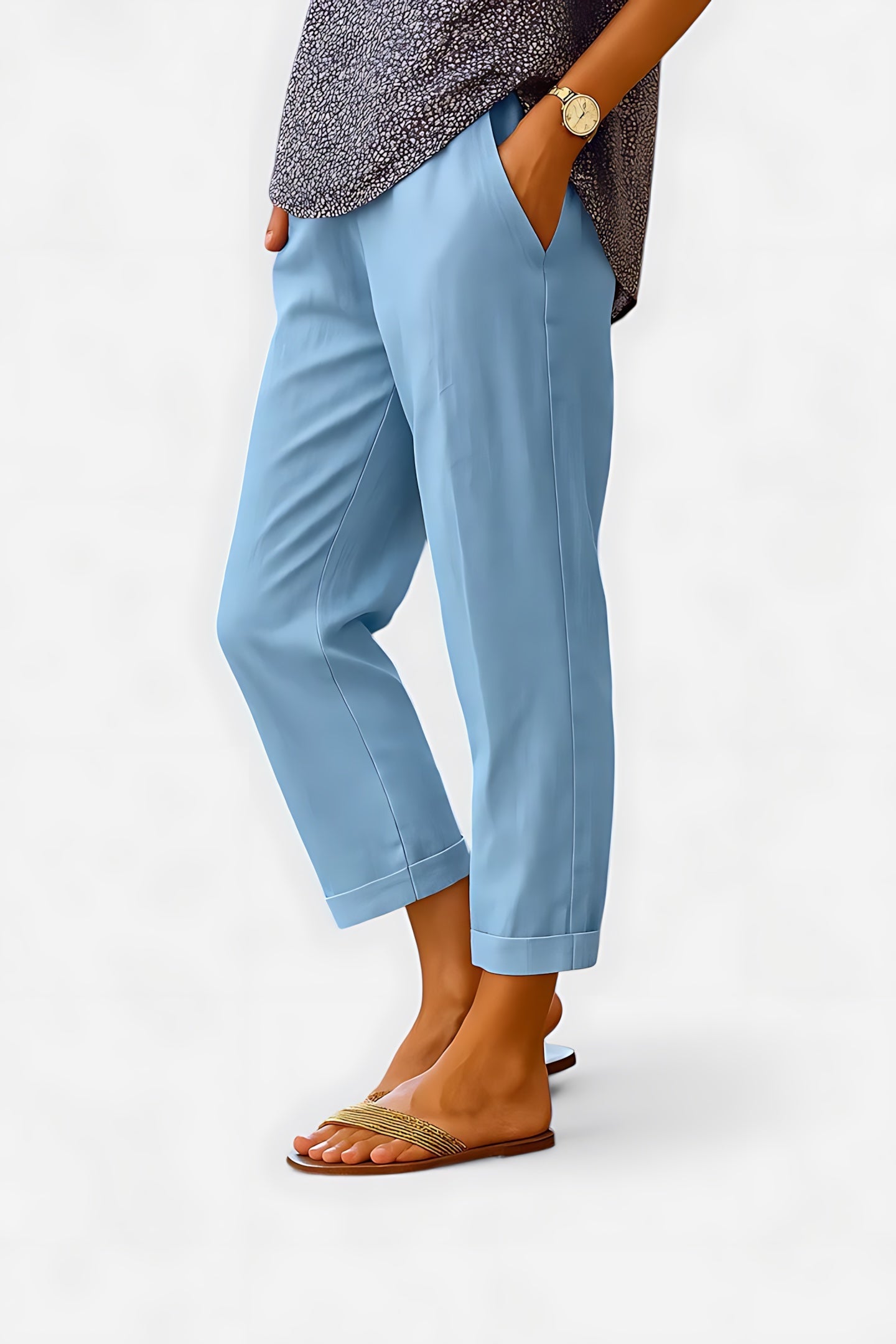 Madelyn – Cropped Tapered Pants