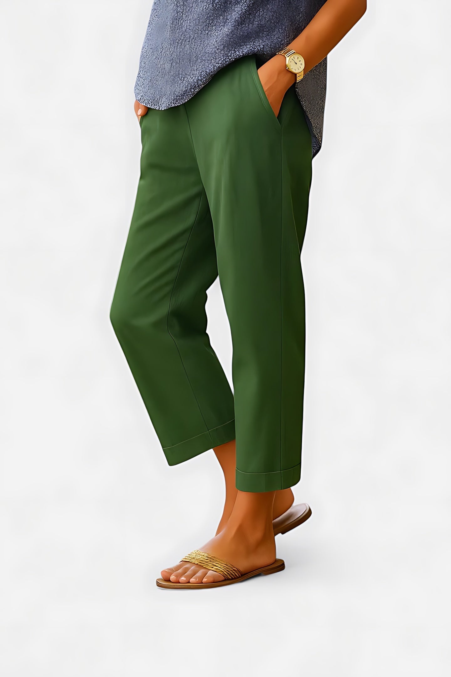 Madelyn – Cropped Tapered Pants