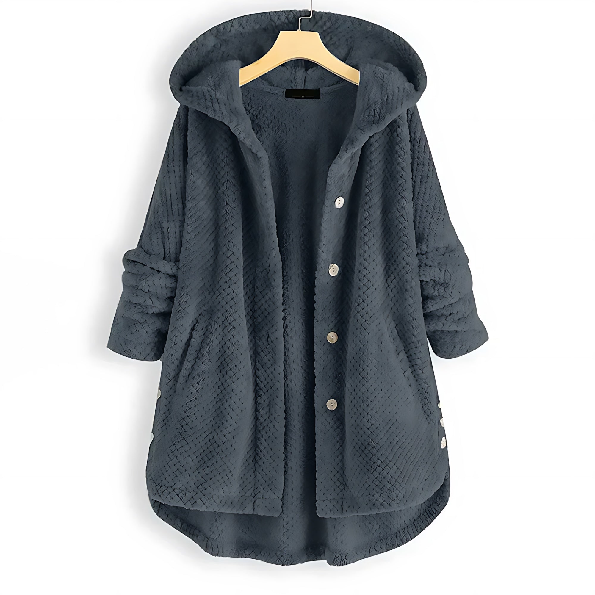 Margot – Button Up Swing Midi Coat