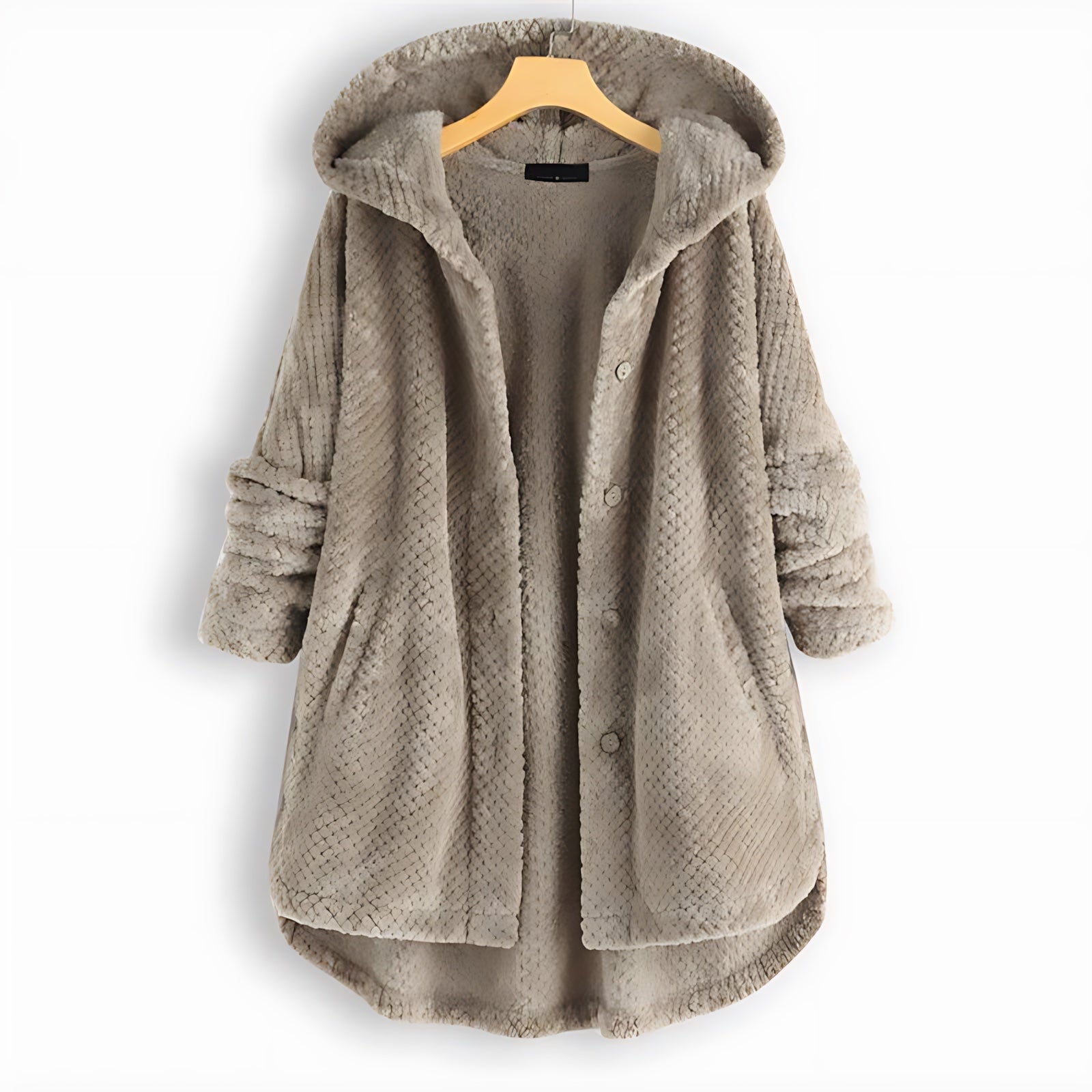 Margot – Button Up Swing Midi Coat