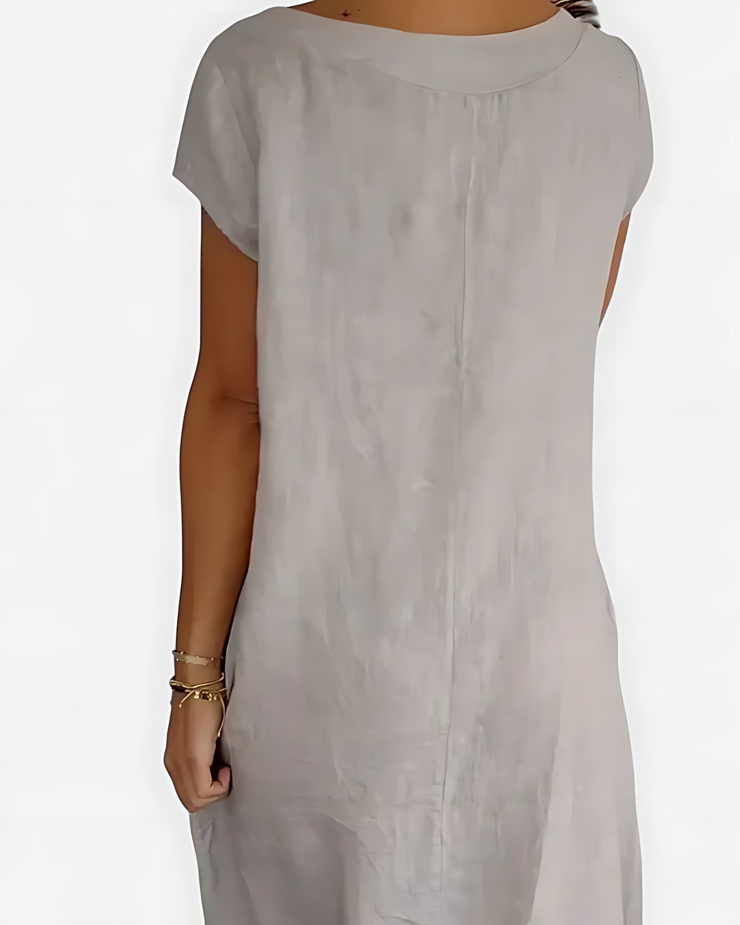 Marina – Cap Sleeve Shift Summer Midi Dress