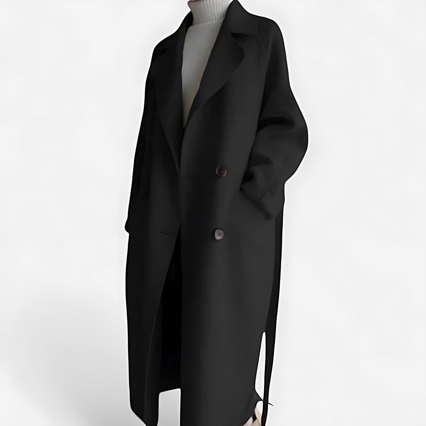Millie – Oversized Wrap Longline Coat