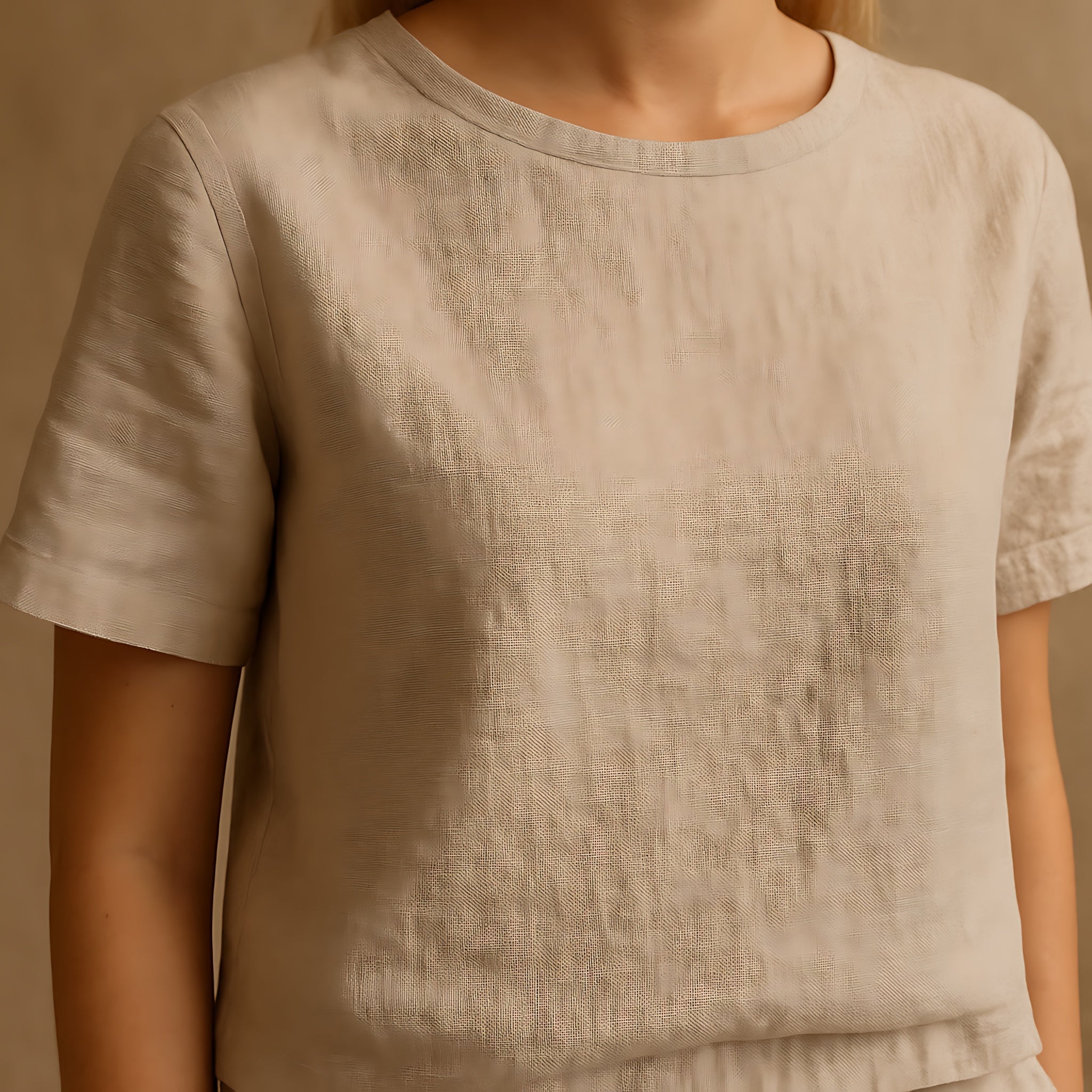 Millie – Short Sleeve Top and Tapered Cropped Pants Set