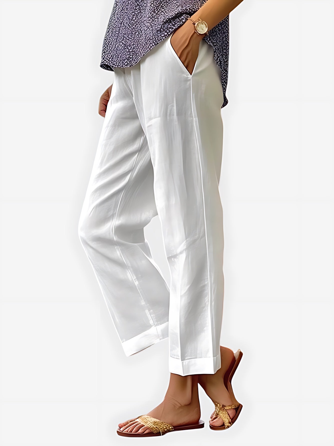 Molly – Flowy Straight Leg Summer Pants