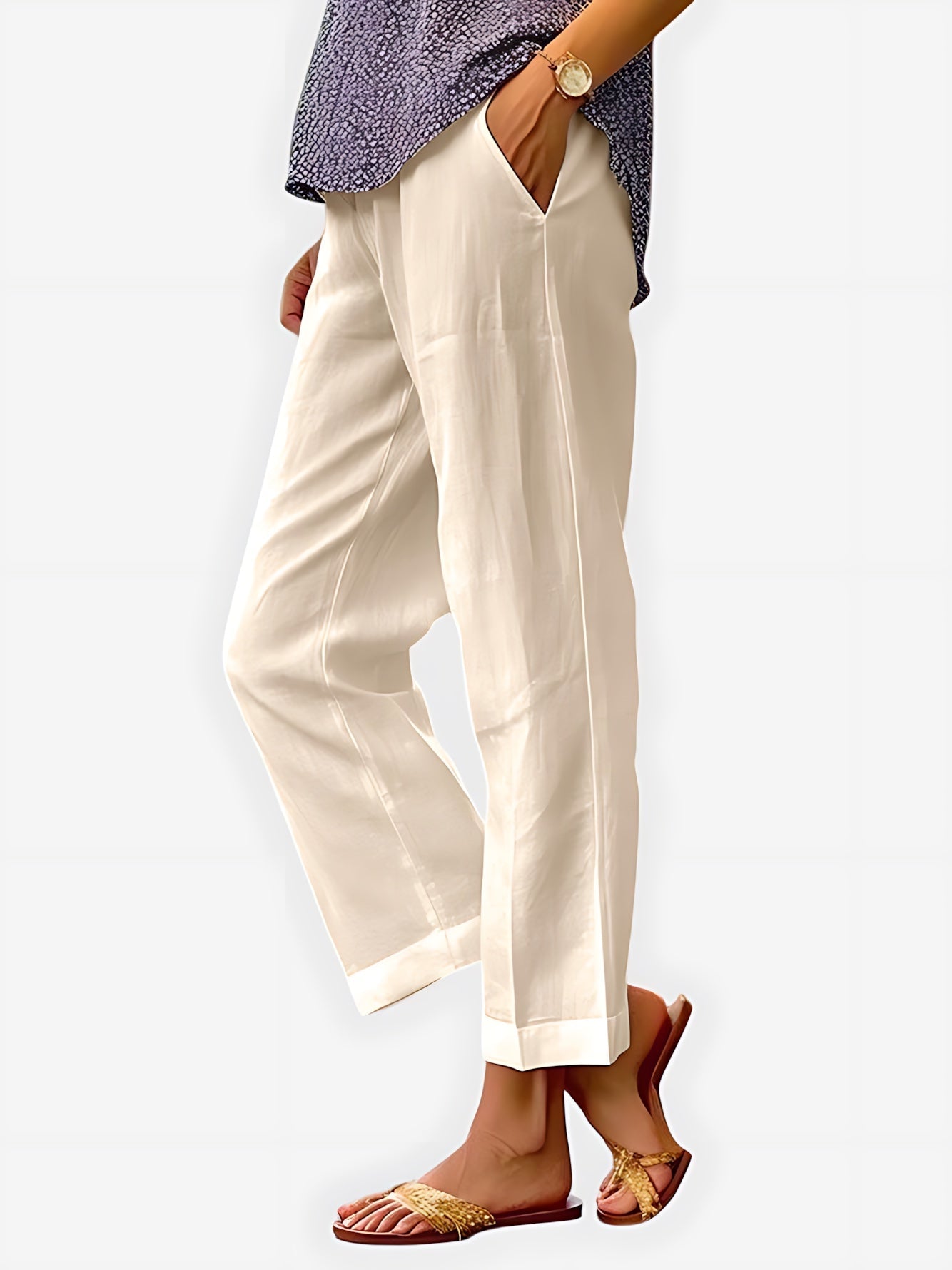 Molly – Flowy Straight Leg Summer Pants