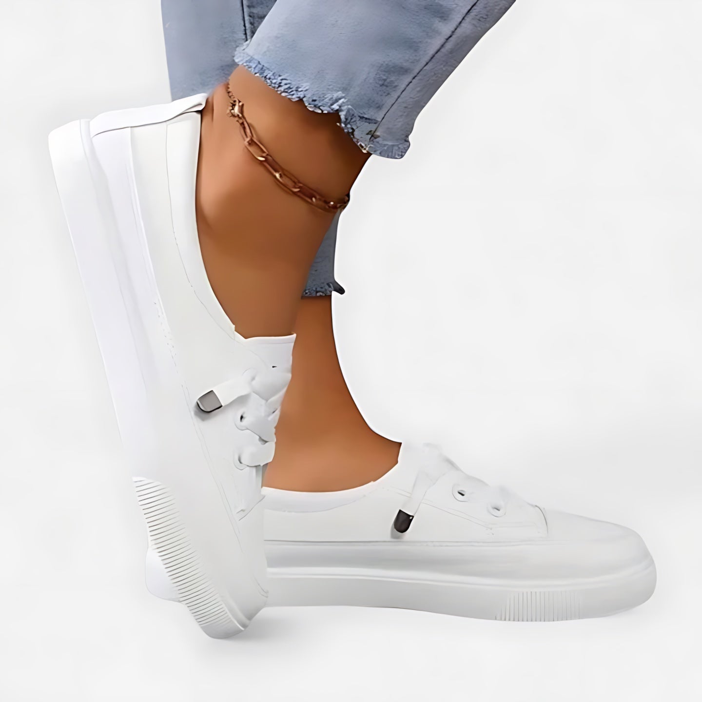 Molly – Platform Lace Up Sneakers