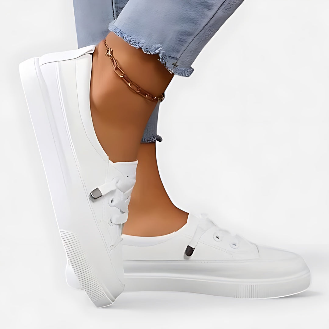 Molly – Platform Lace Up Sneakers