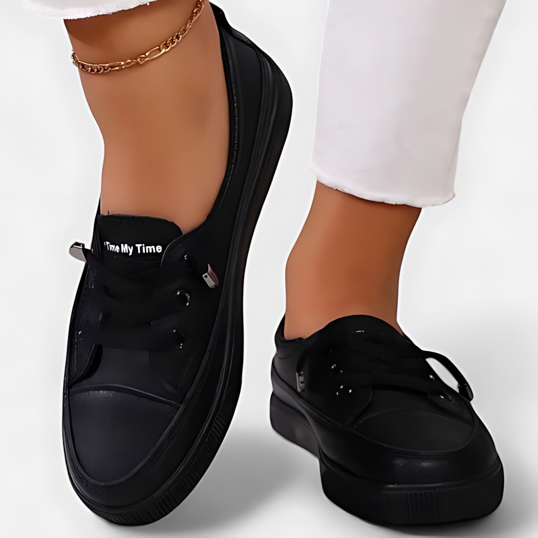 Molly – Platform Lace Up Sneakers