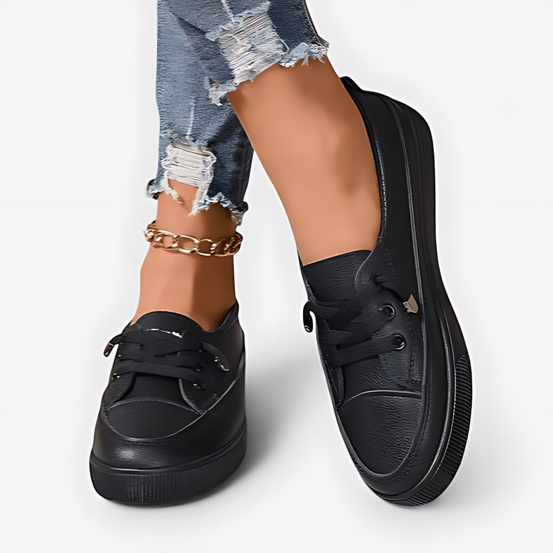 Molly – Platform Lace Up Sneakers