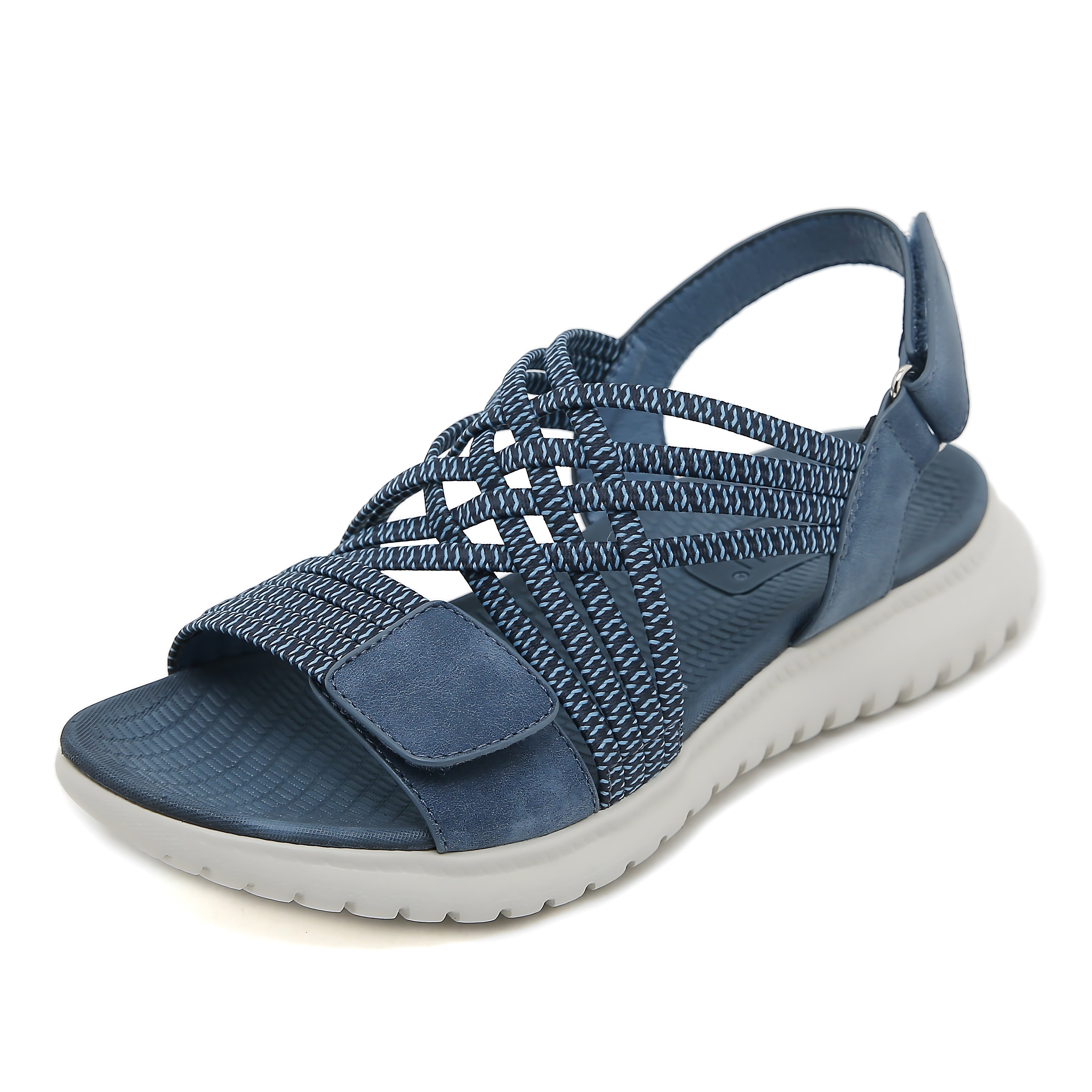 Nadia – Crisscross Strappy Sport Sandals