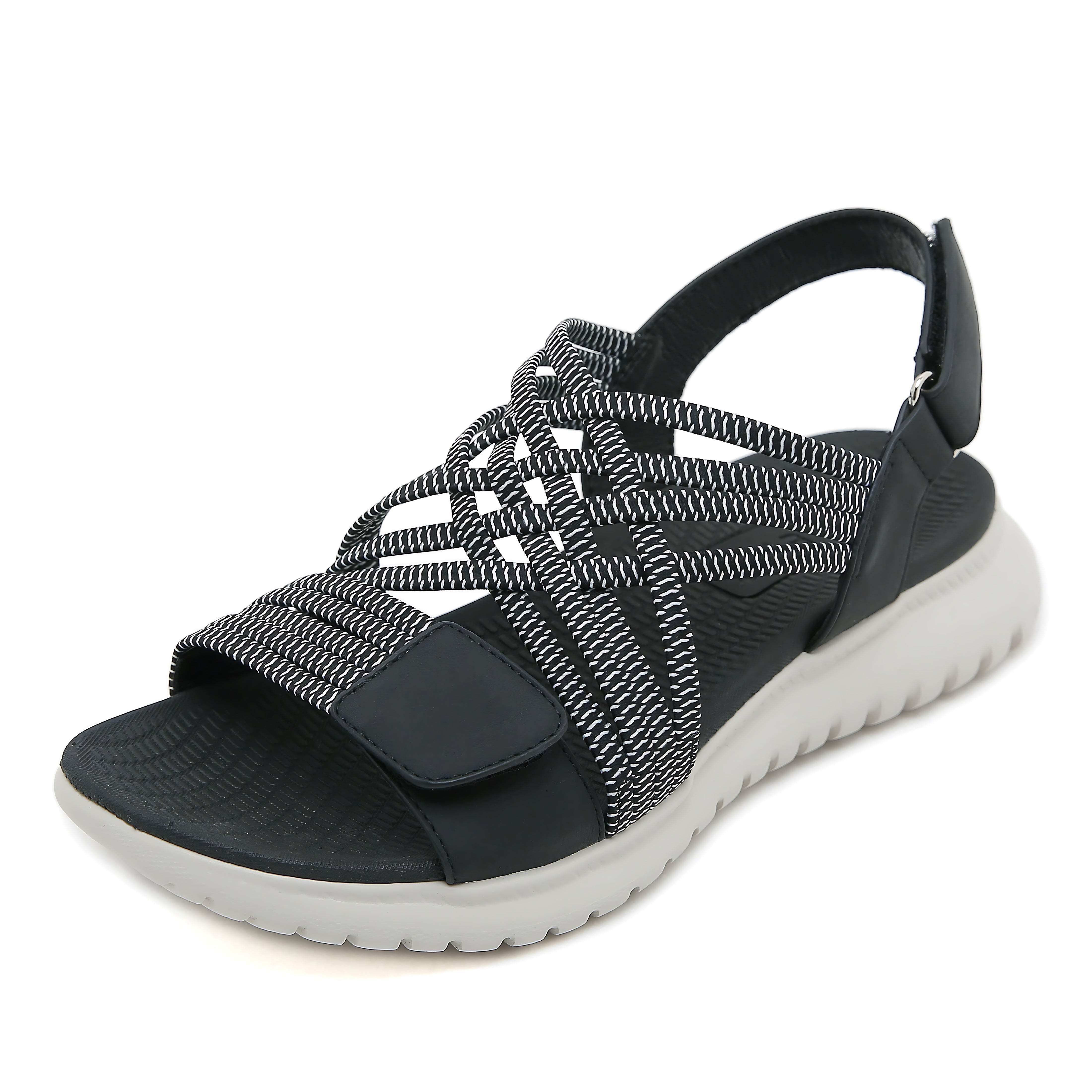 Nadia – Crisscross Strappy Sport Sandals