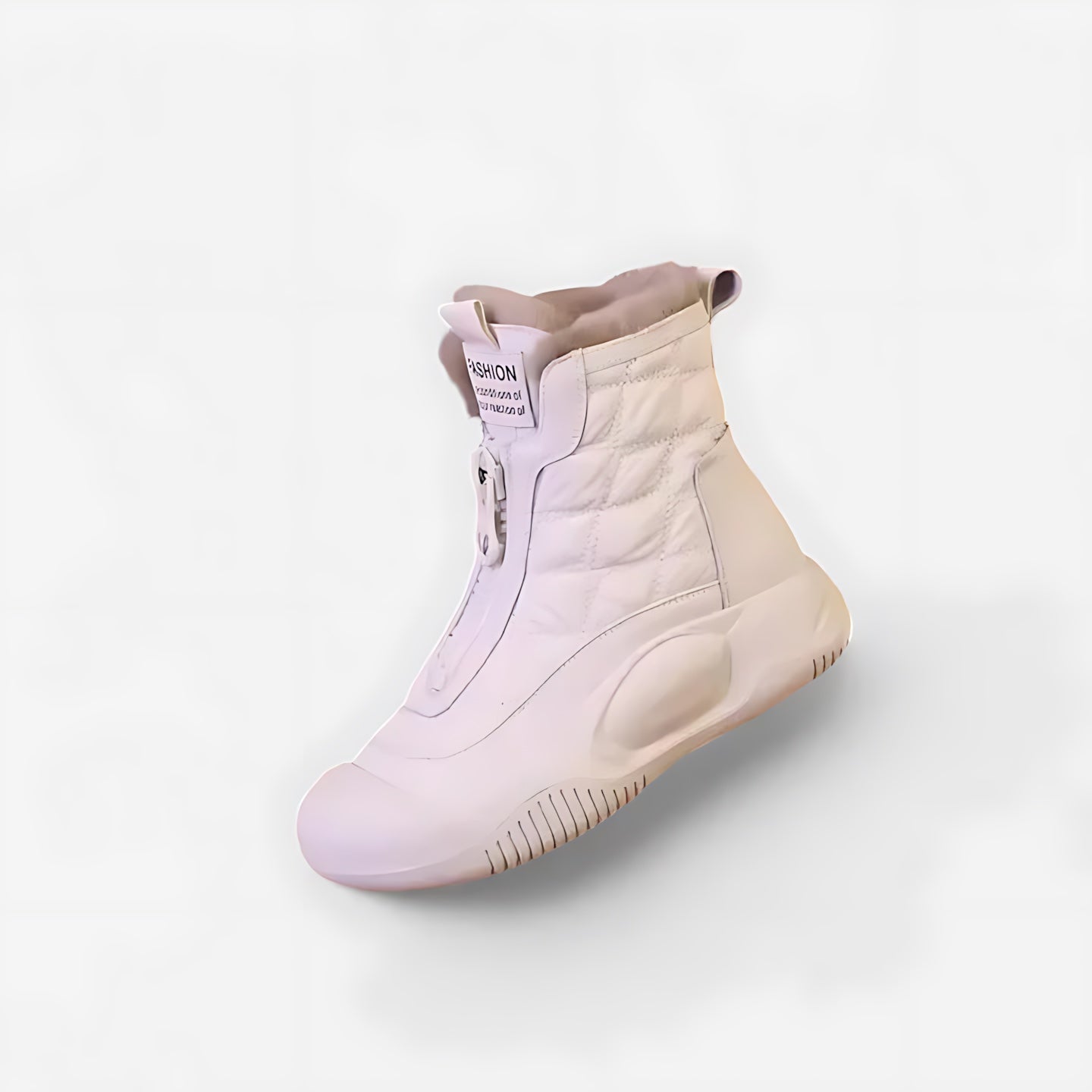 Naomi – Suede Front Zip Ankle Boots
