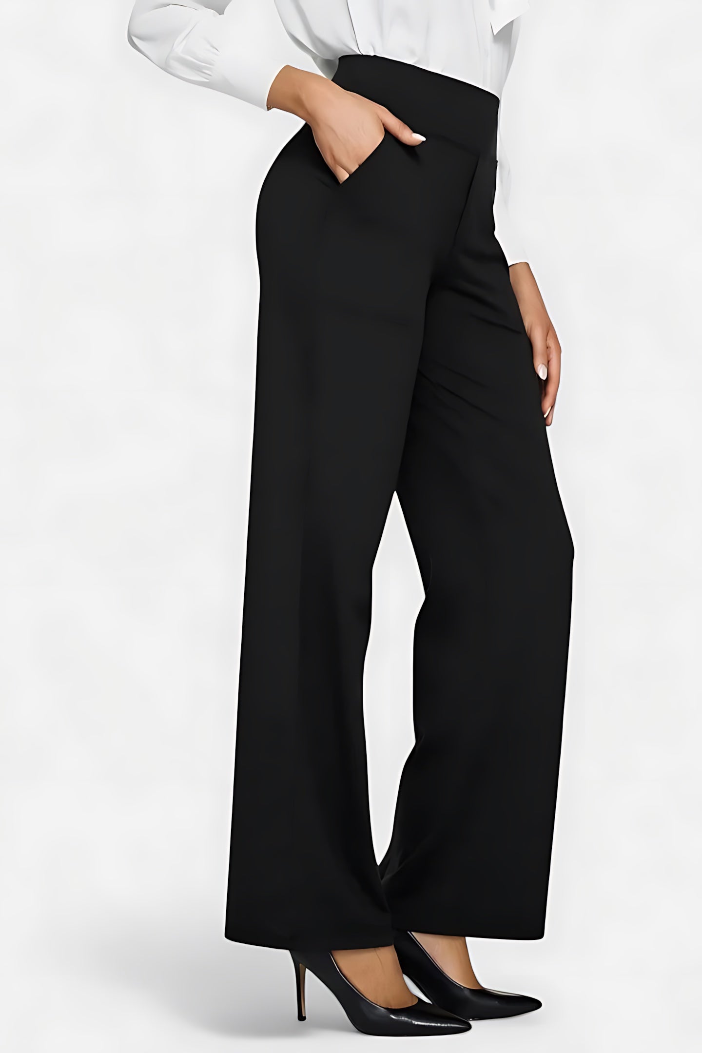 Noelle – High Waist Relaxed Wide Leg Pants