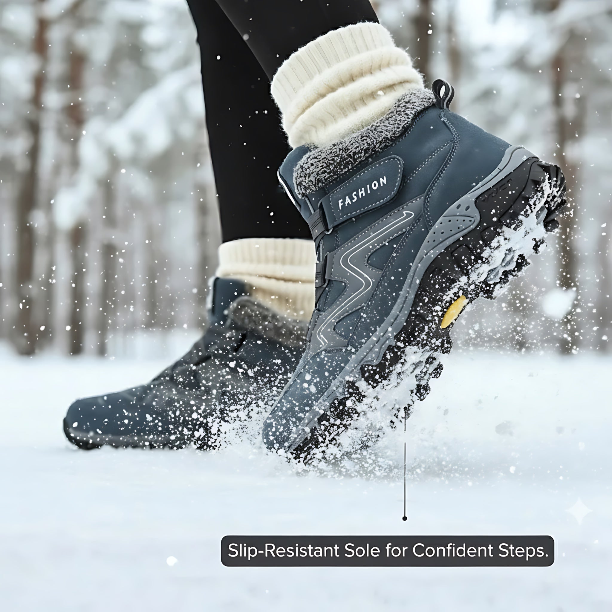 Norah – Lace Up Winter Hiking Boots