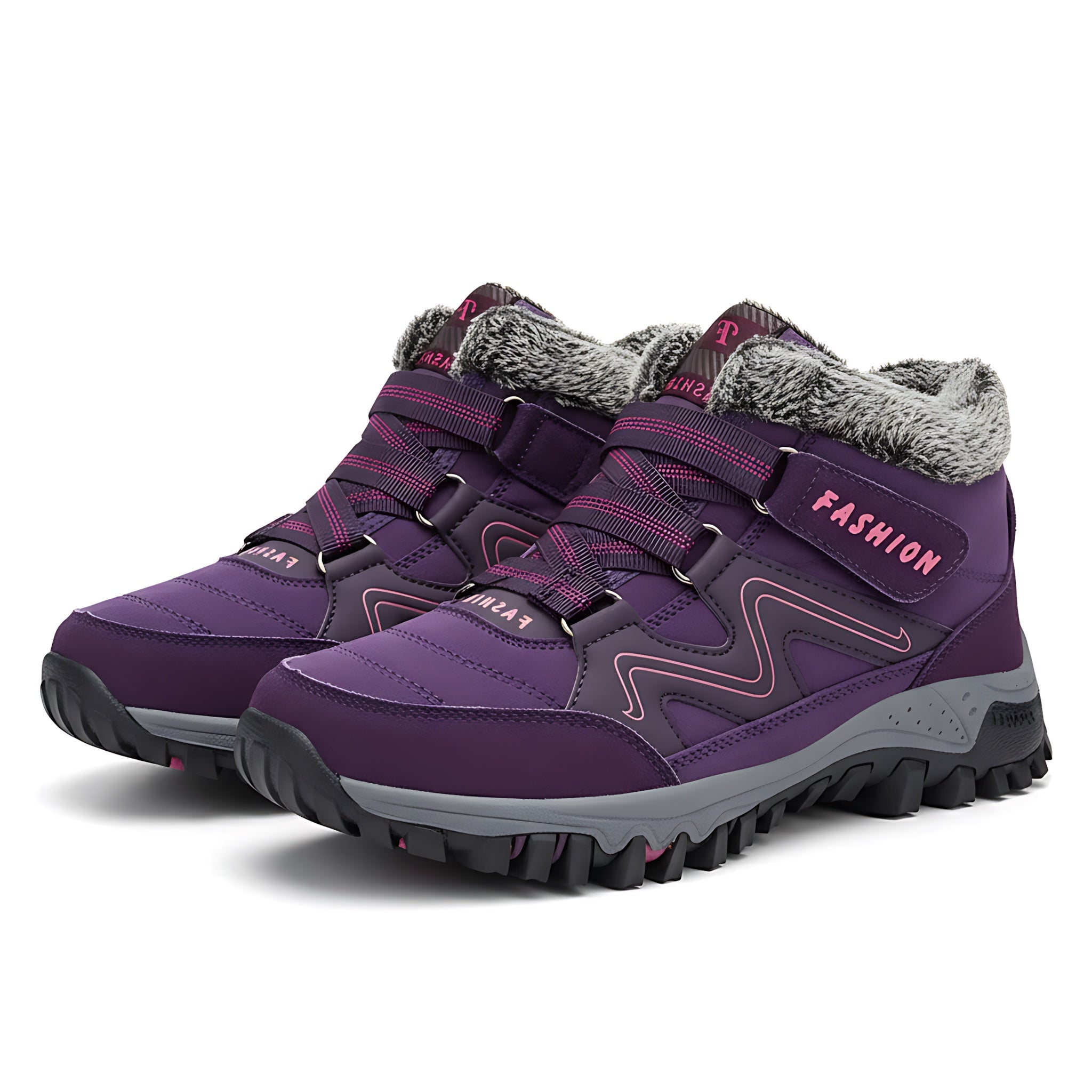 Norah – Lace Up Winter Hiking Boots