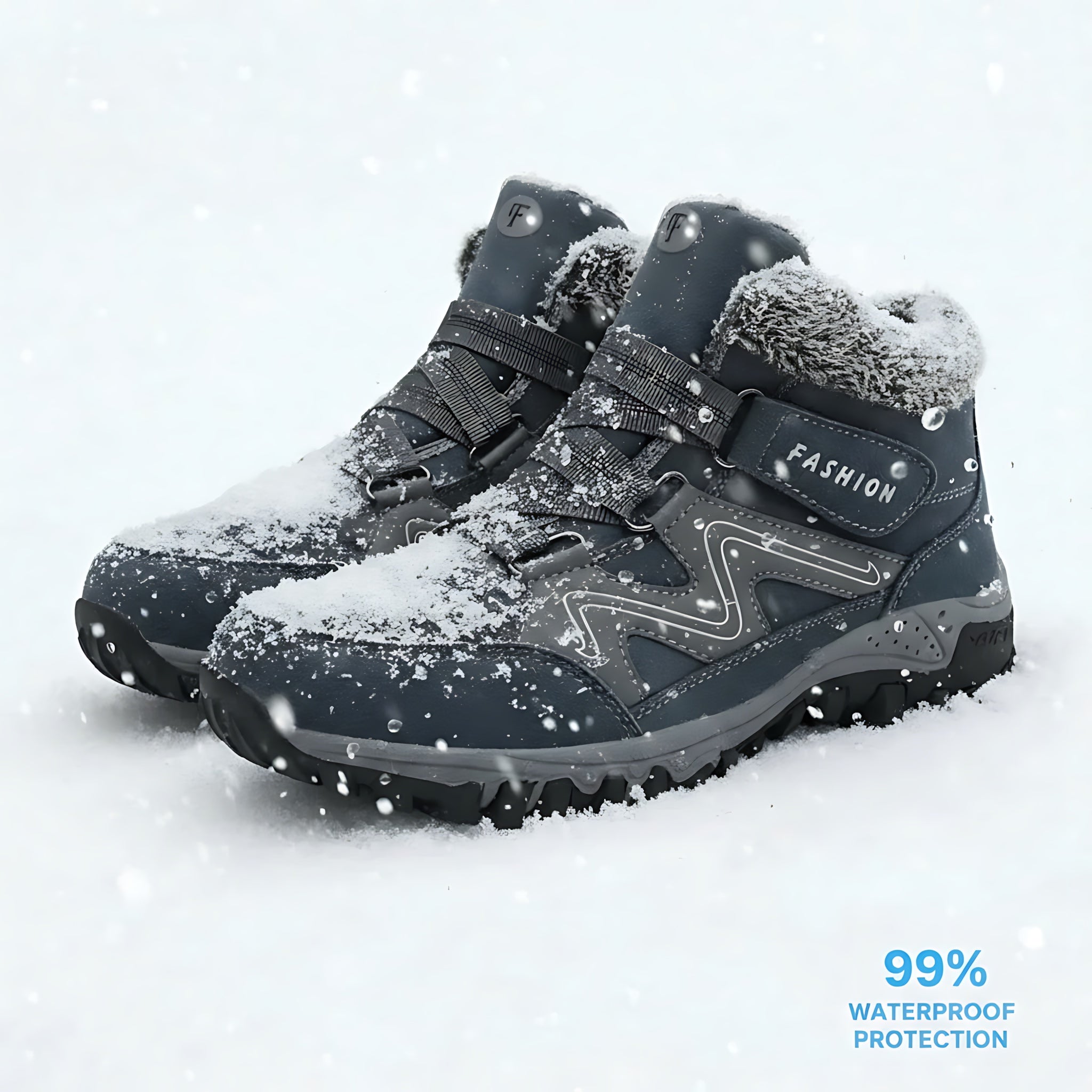 Norah – Lace Up Winter Hiking Boots
