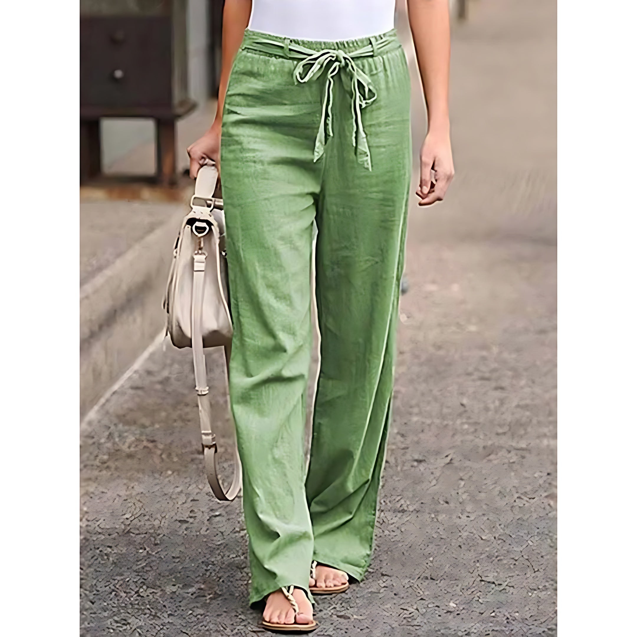 Paisley – Relaxed Fit Wide Leg Pants