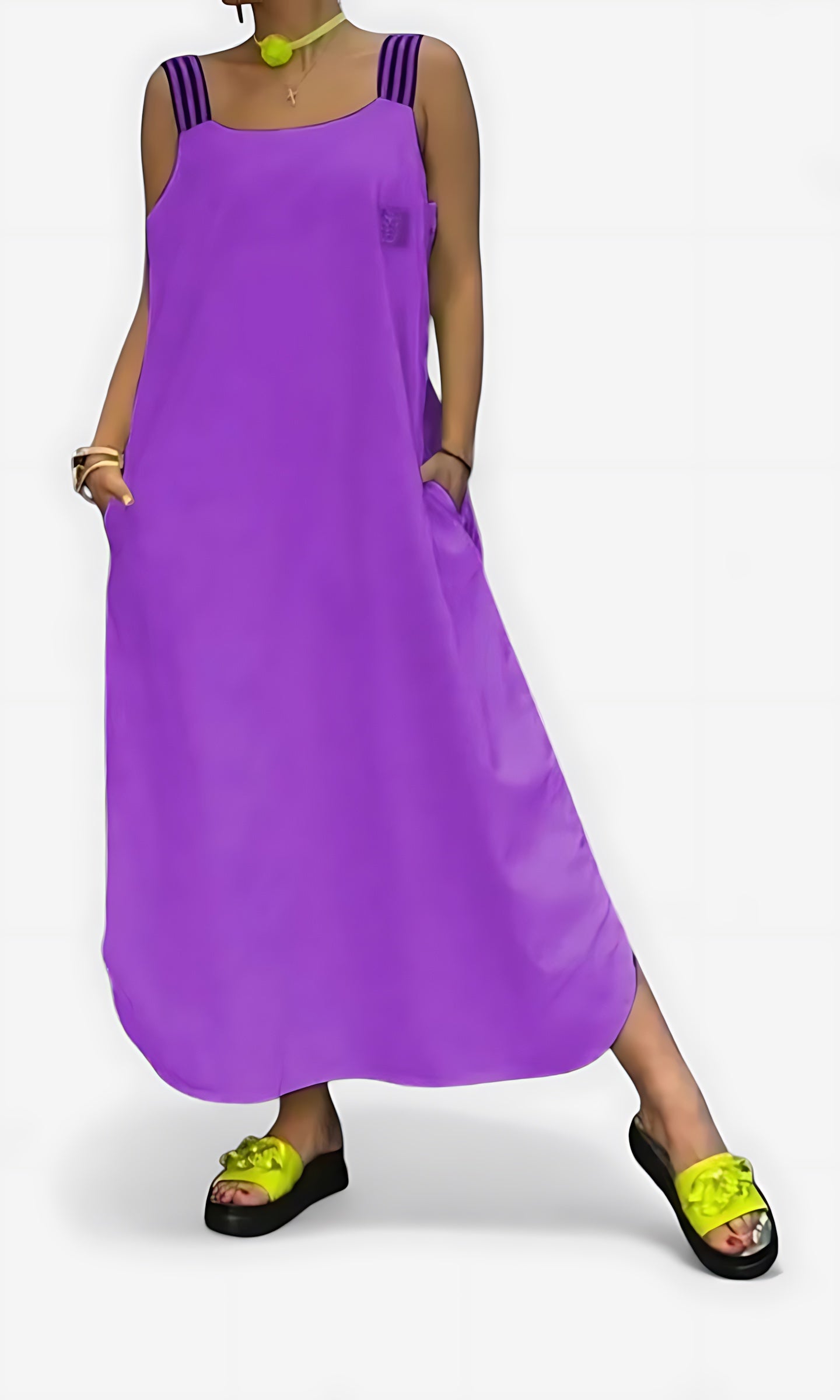Paloma – Cami Square Neck Flowy Maxi Dress