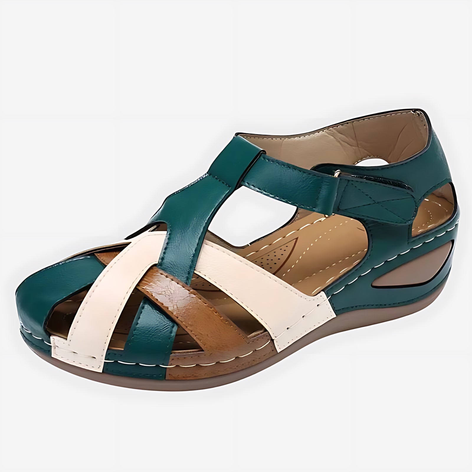 Paloma – Orthopedic T-Strap Flat Sandals