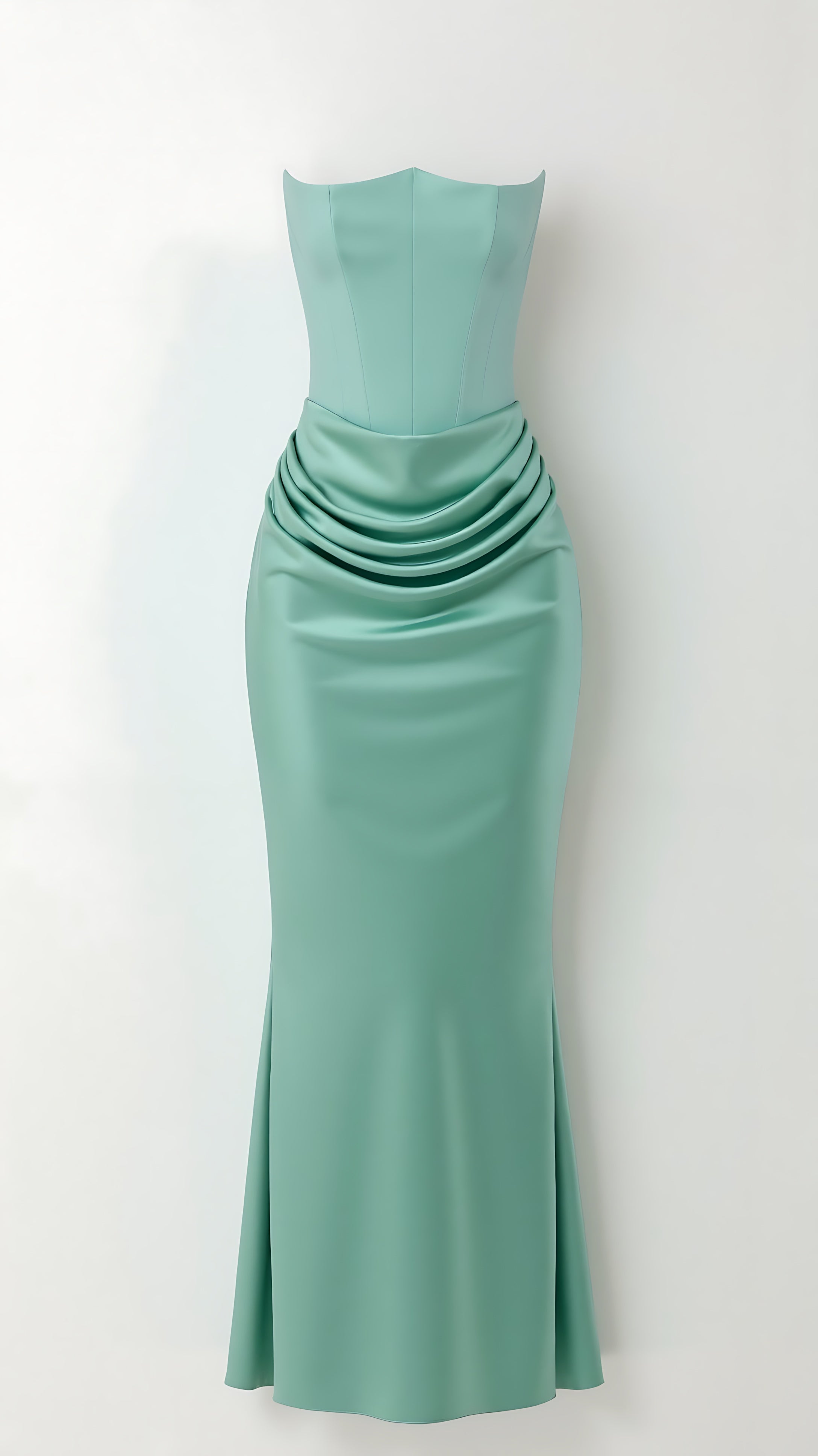 Renata – Strapless Bodycon Evening Maxi Dress