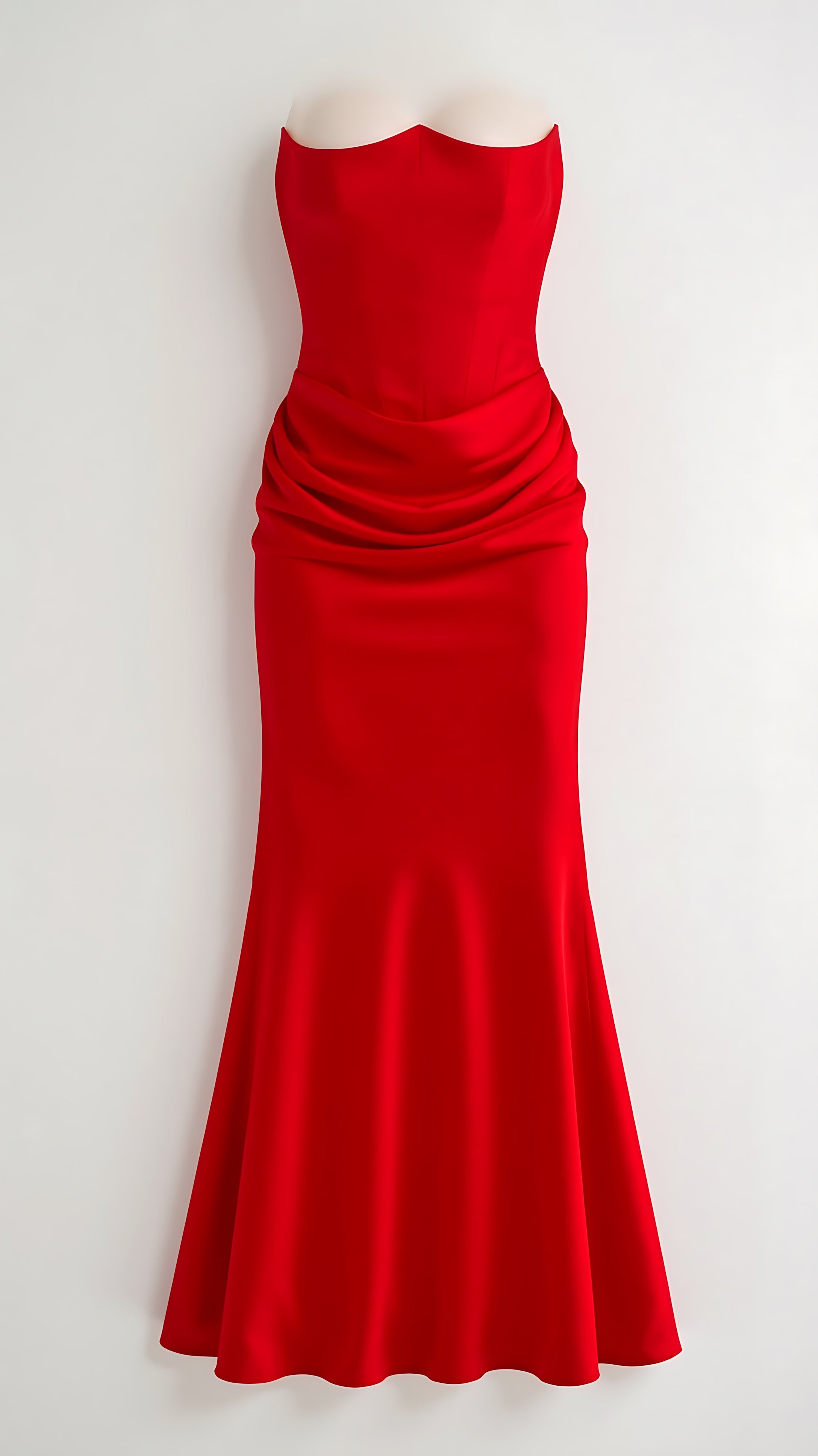 Renata – Strapless Bodycon Evening Maxi Dress