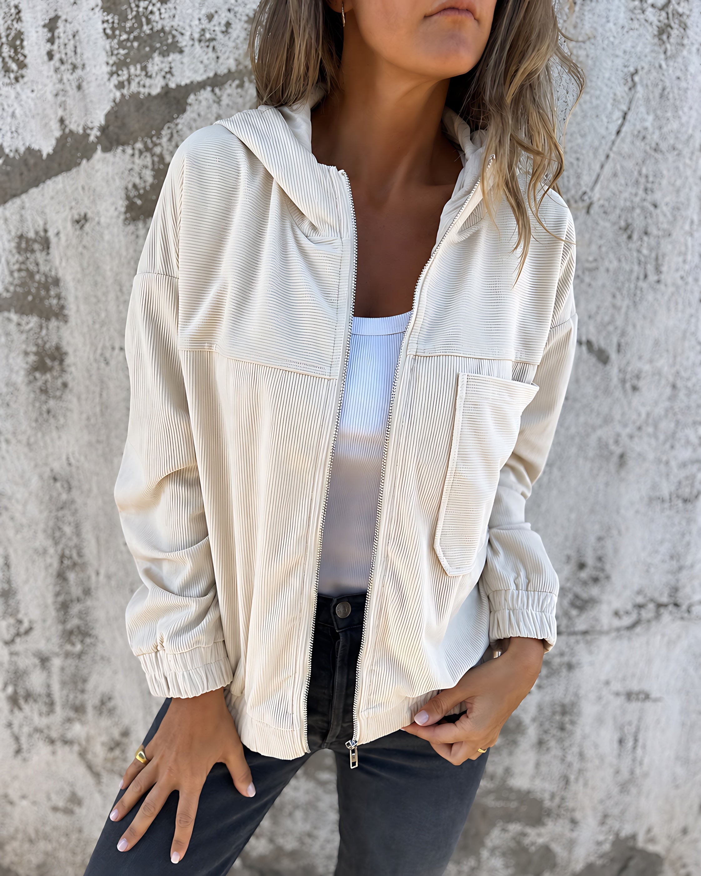 Riley – Lightweight Zip Up Jacket