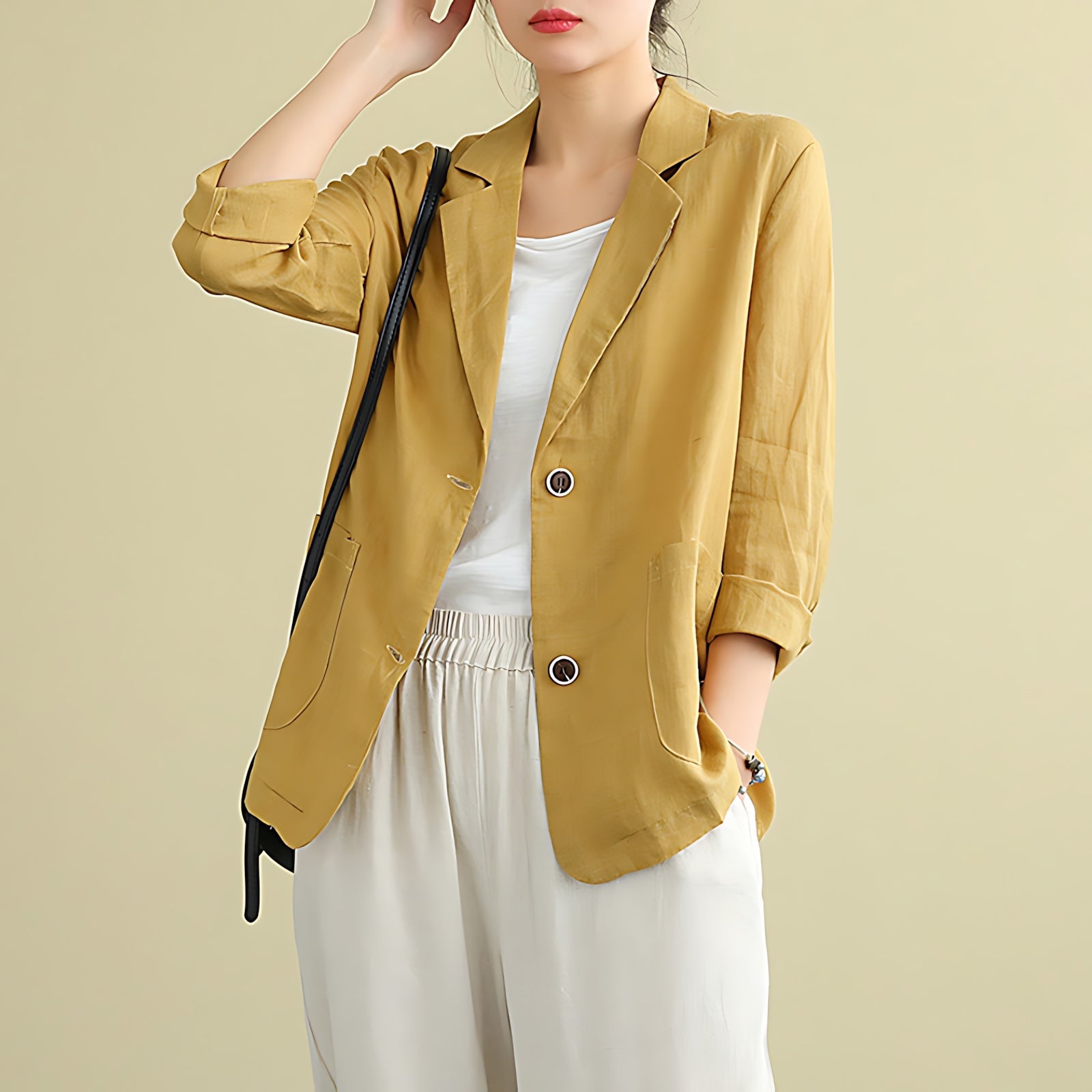 Rosalie – Lightweight Relaxed Fit Blazer