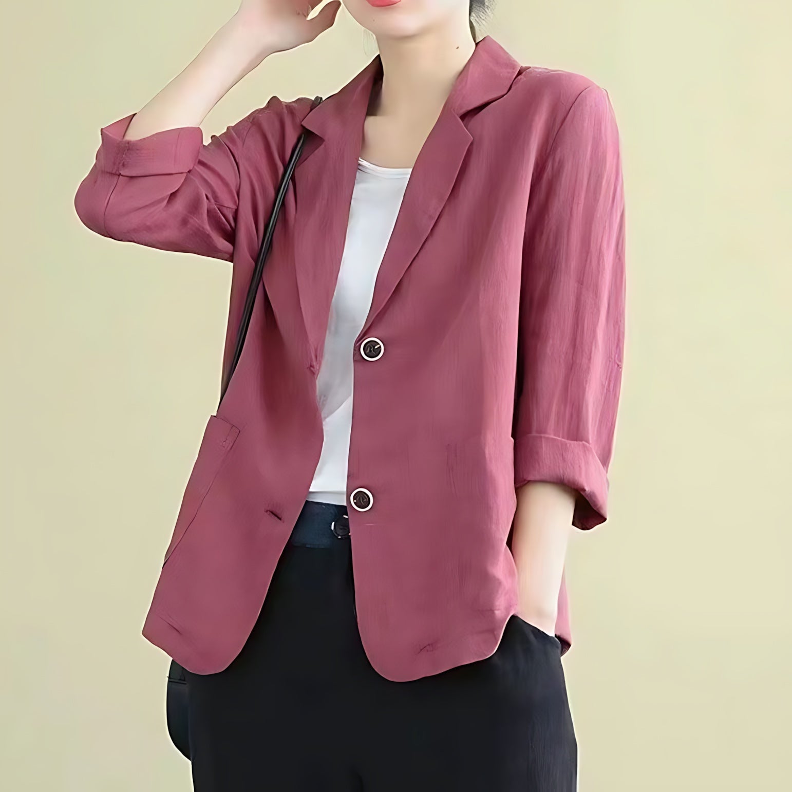 Rosalie – Lightweight Relaxed Fit Blazer