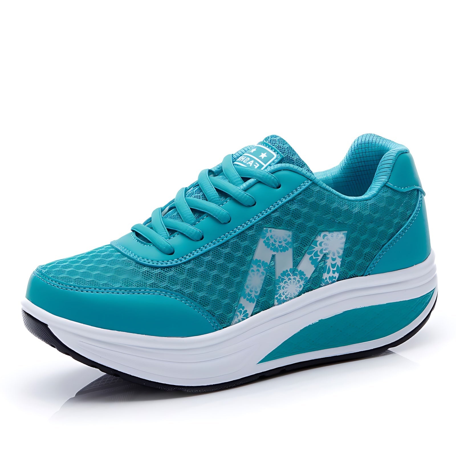 Sara – Platform Lace Up Walking Sneakers