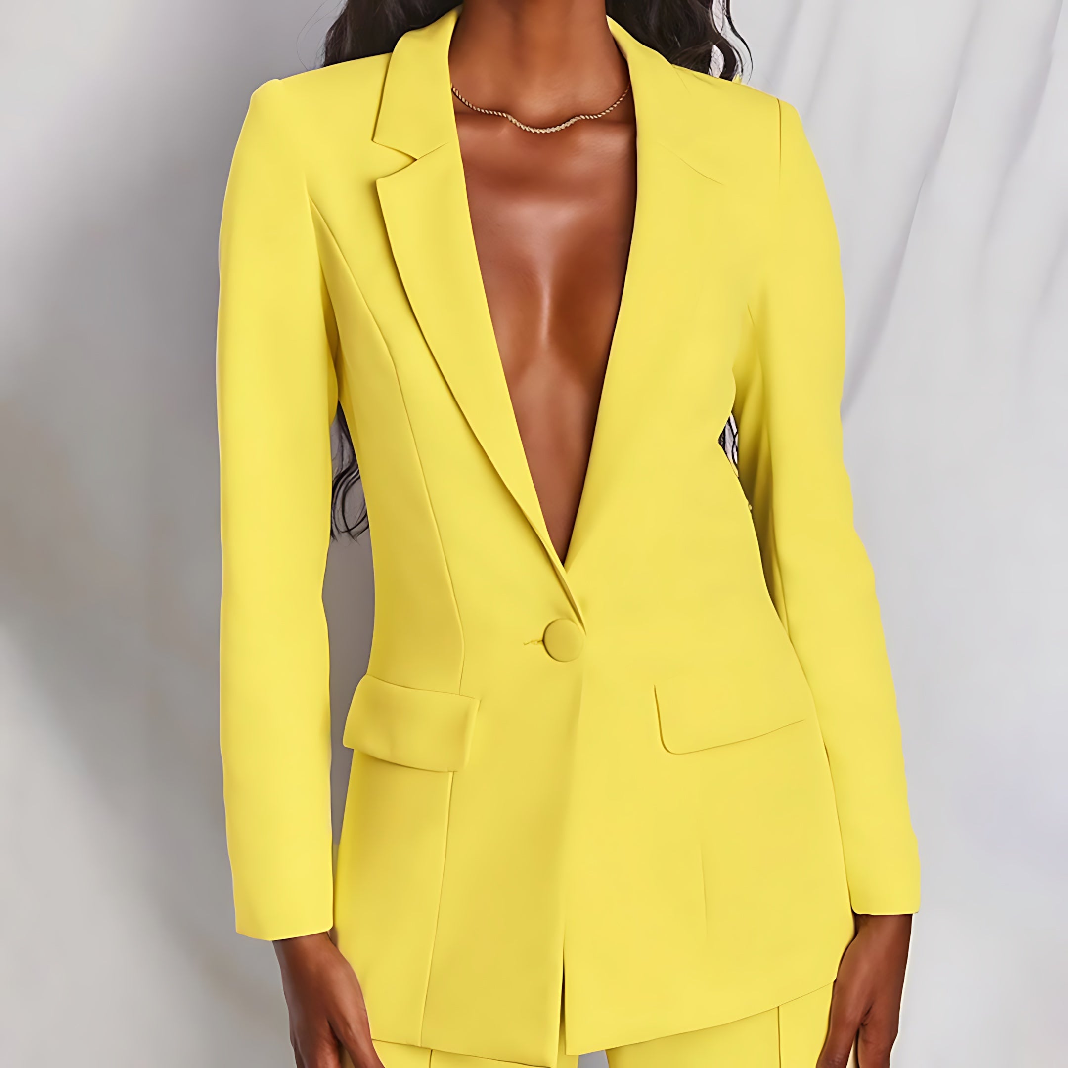 Scarlett – Oversized Blazer And Wide Leg Pants Suit Set